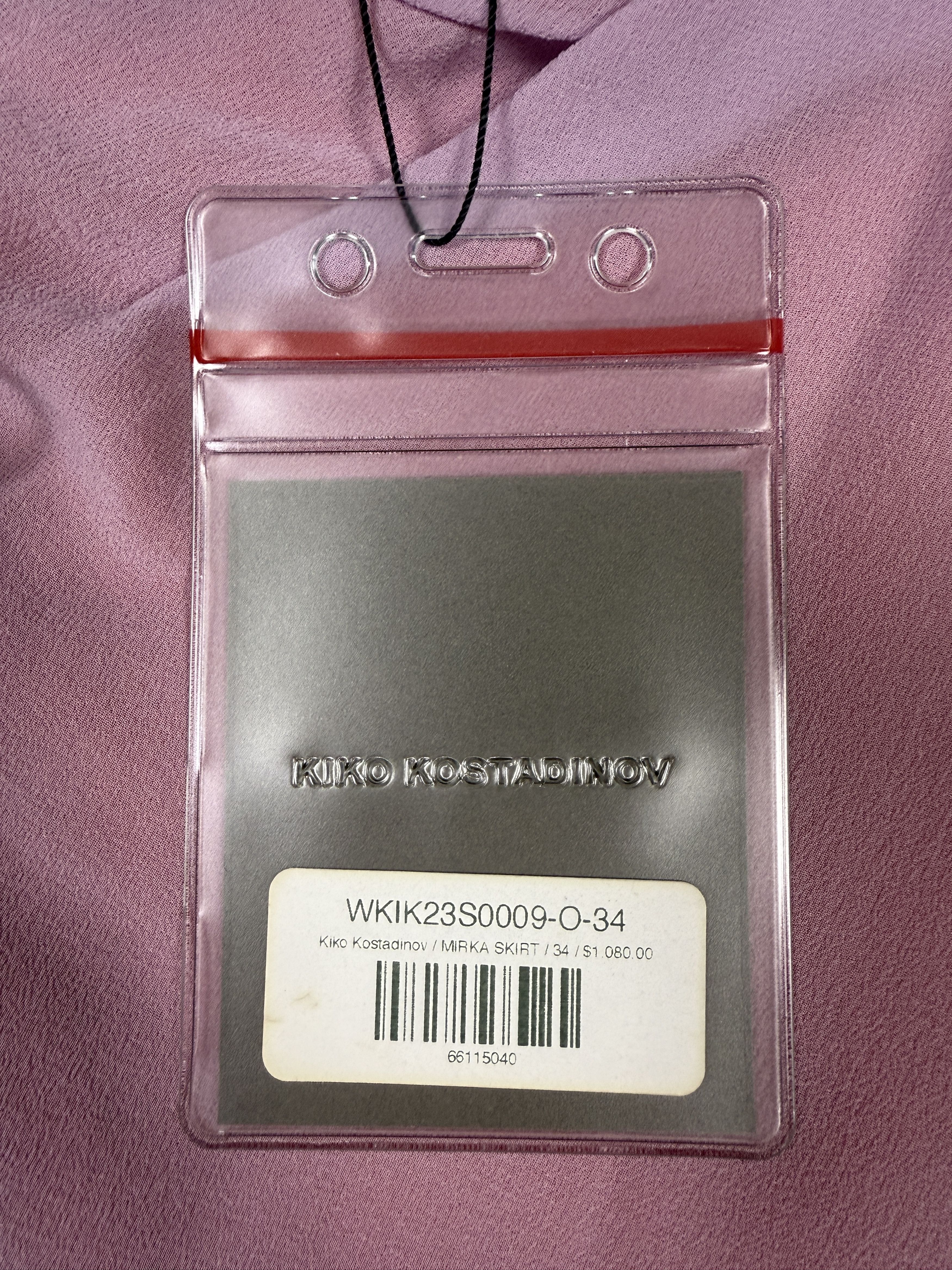Kiko Kostadinov $1080 Kiko Kostadinov Mirka Skirt Size 24" / US 00 / IT 34 - 6 Thumbnail