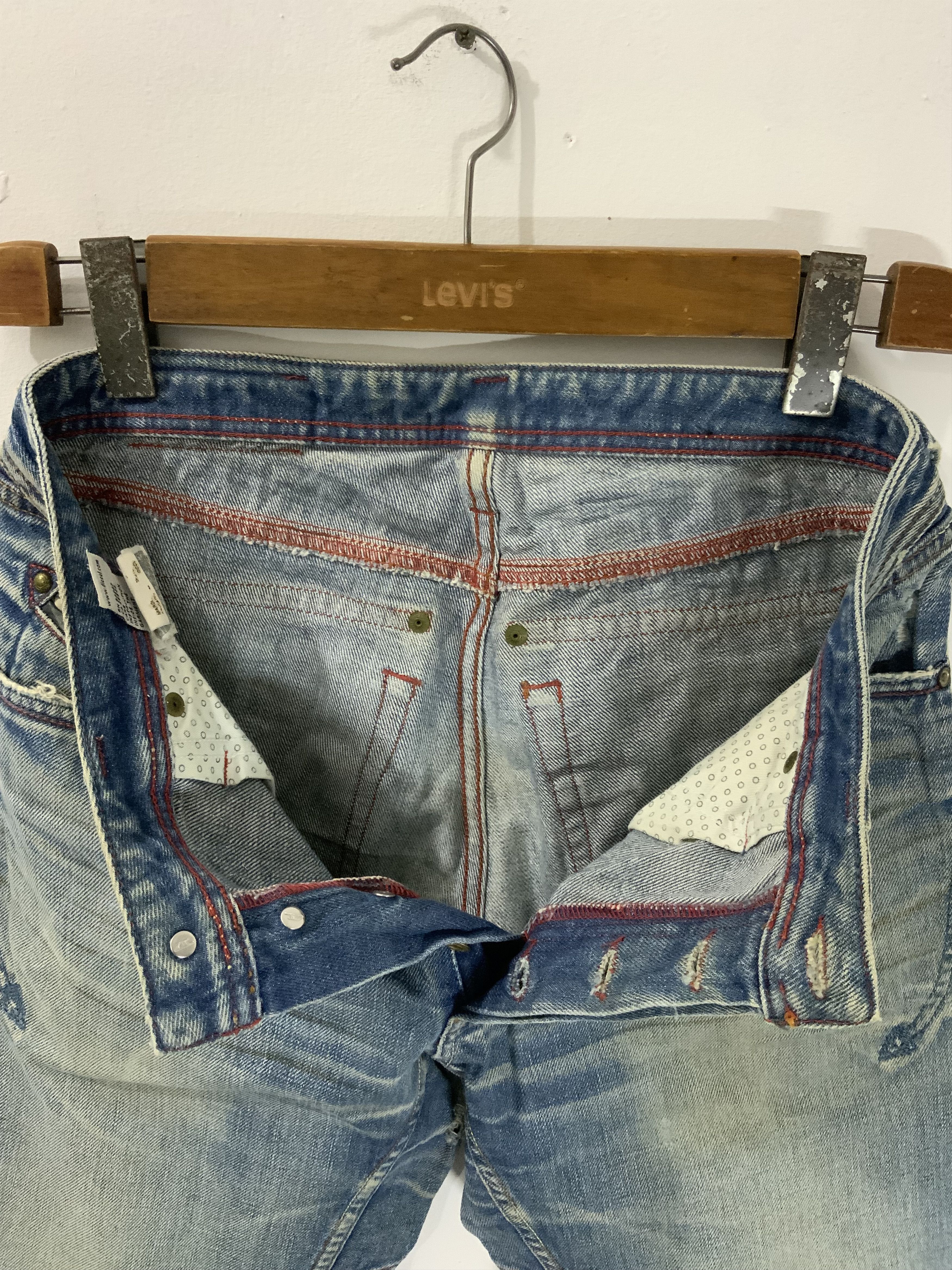 Japanese Brand Diesel Only the Brave Man Denim Division Jeans Size US 28 / EU 44 - 17 Thumbnail