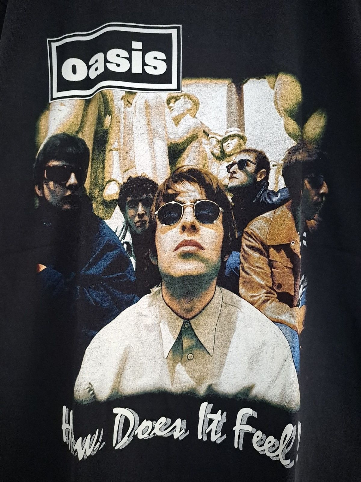 Band Tees OASIS x HOW DOES IT FEEL x Vintage T-Shirt Size US L / EU 52-54 / 3 - 3 Thumbnail
