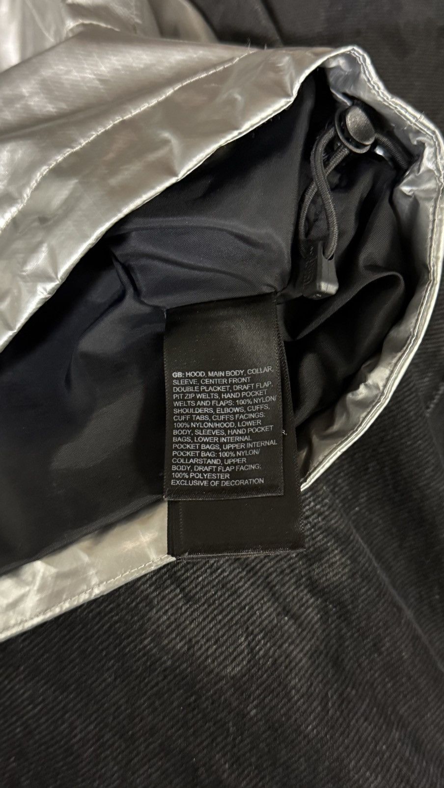 Supreme Supreme X The North Face Metallic Mountain Parka Silver Size US M / EU 48-50 / 2 - 6 Thumbnail