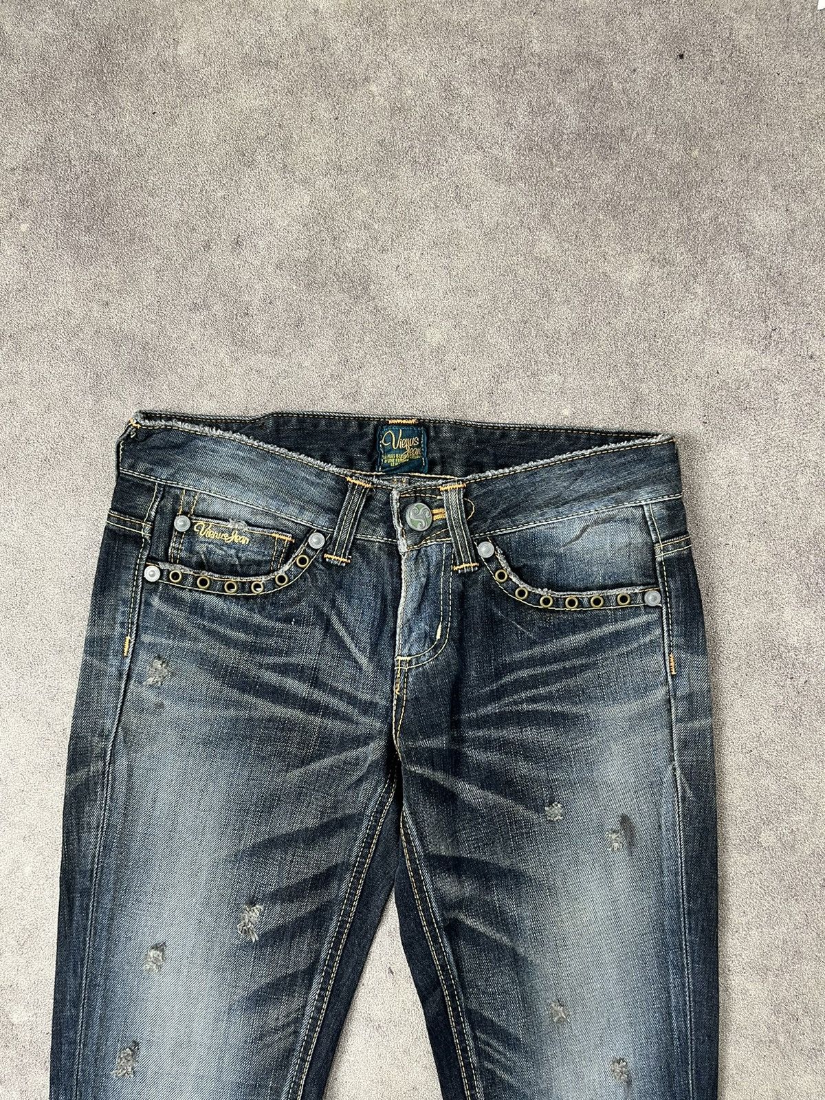 Tornado Mart Something edwin vienus flared distressed jeans Size US 28 / EU 44 - 2 Thumbnail