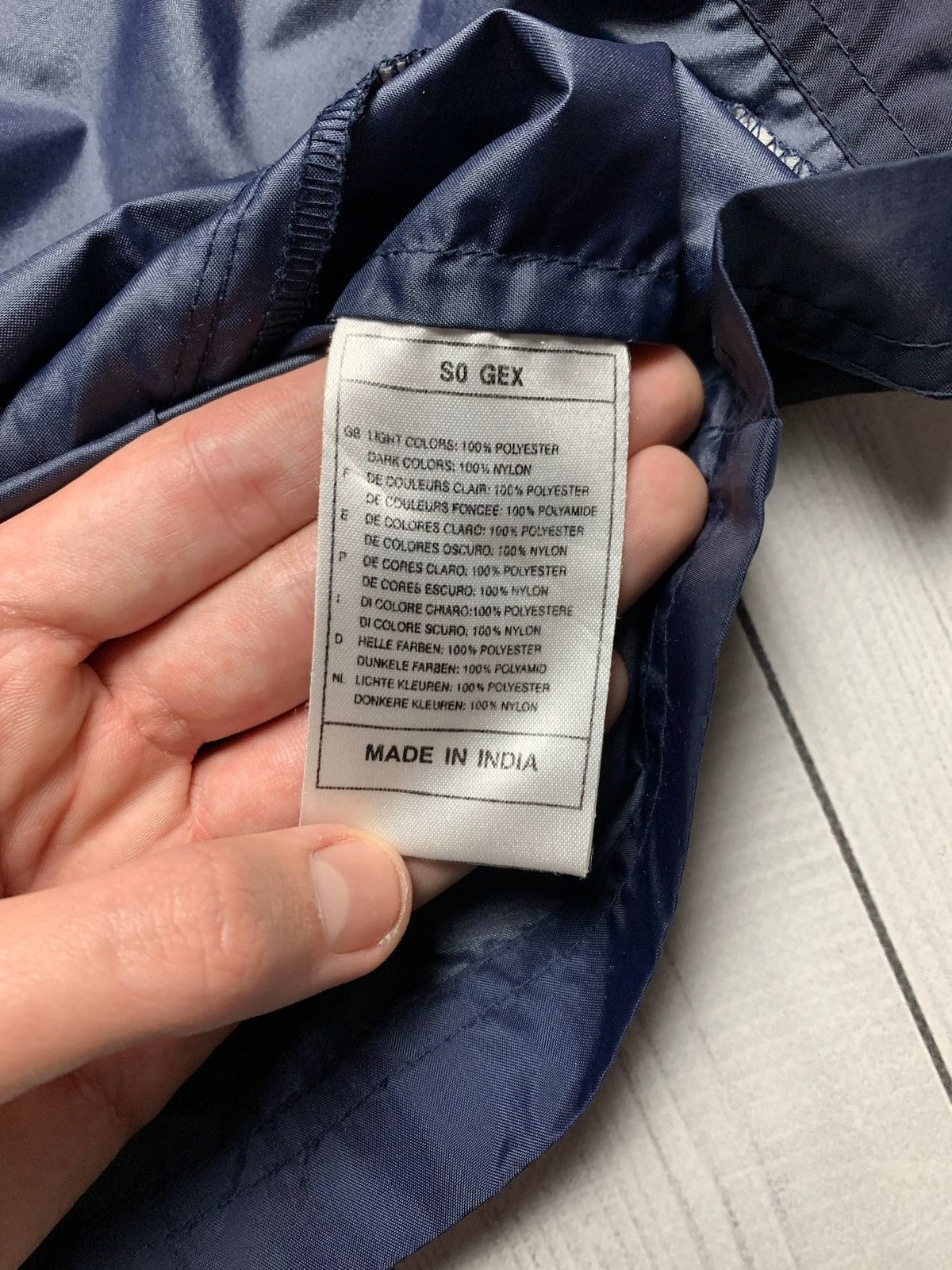 Nike × Vintage Vintage Nike Logo light jacket size S swoosh line Size US S / EU 44-46 / 1 - 5 Thumbnail