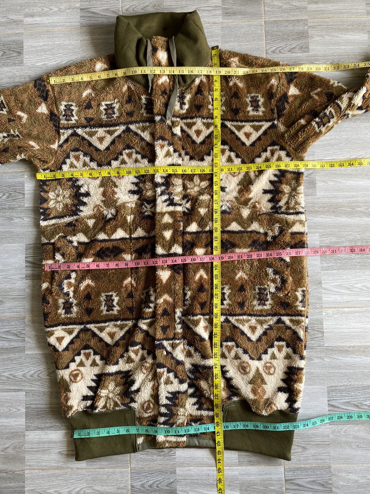 Japanese Brand × Vintage Vintage Japan Navajo Reversible Jacket Size US XXL / EU 58 / 5 - 19 Thumbnail