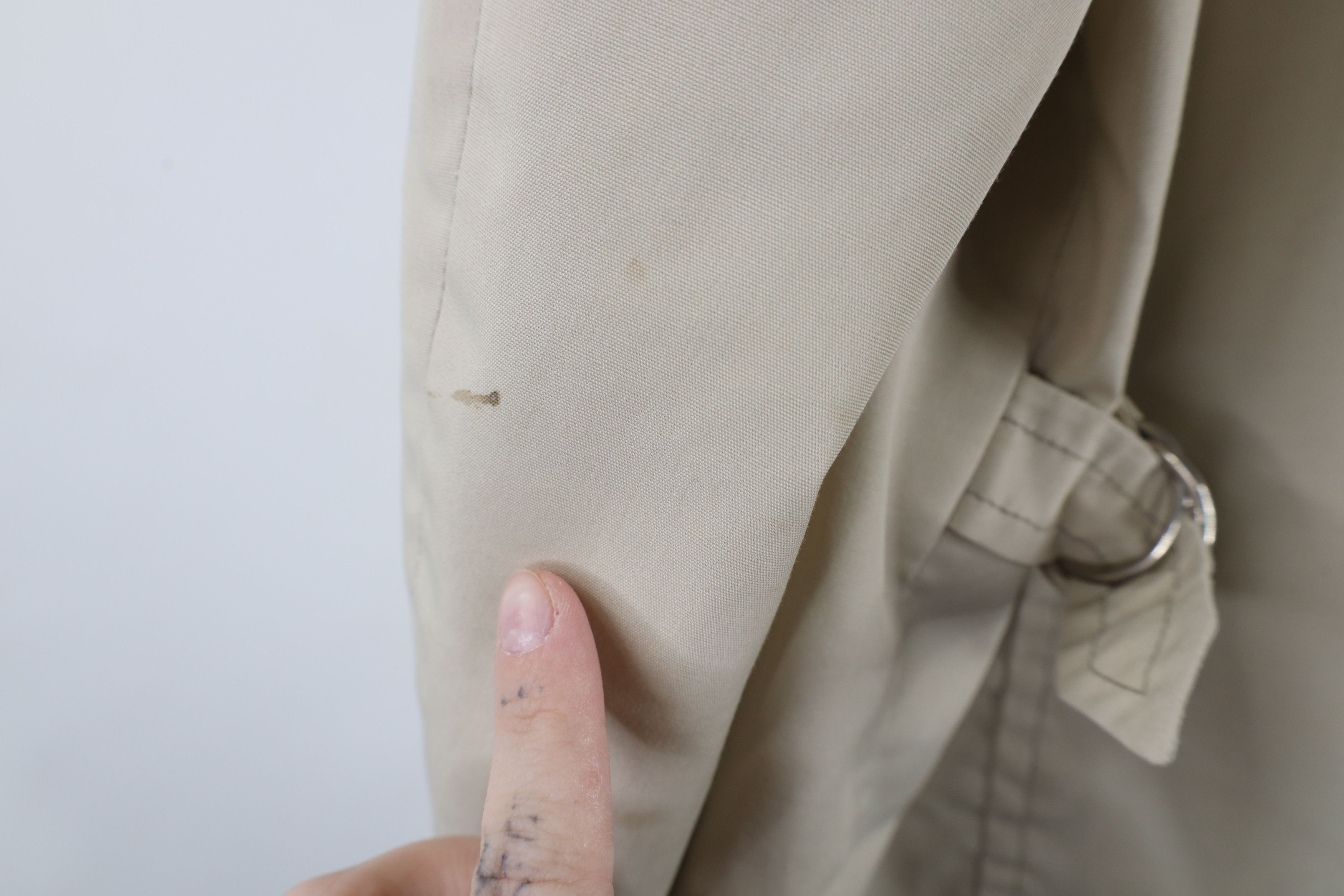 Vintage Vintage 70s Streetwear Buckle Back Full Zip Jacket Beige USA Size US L / EU 52-54 / 3 - 16 Thumbnail