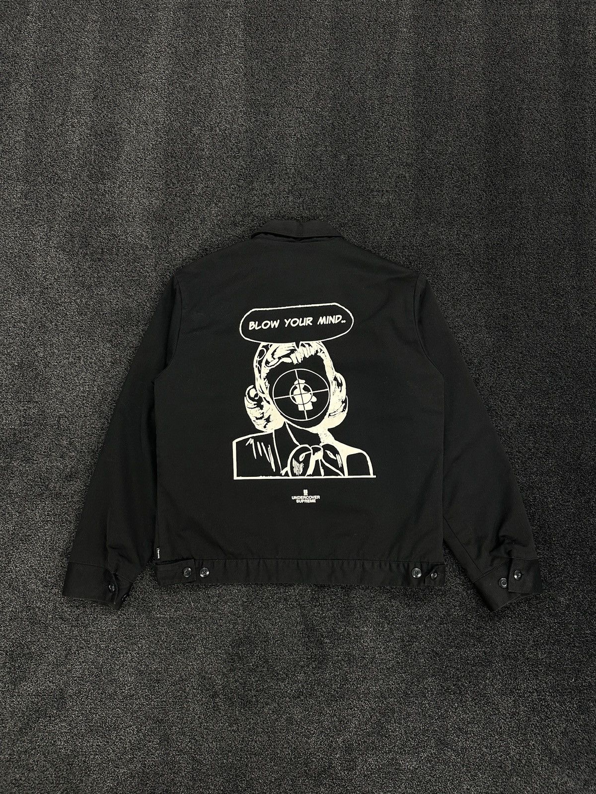 Supreme Supreme Undercover Public Enemy Work Jacket Black Size US M / EU 48-50 / 2 - 4 Thumbnail