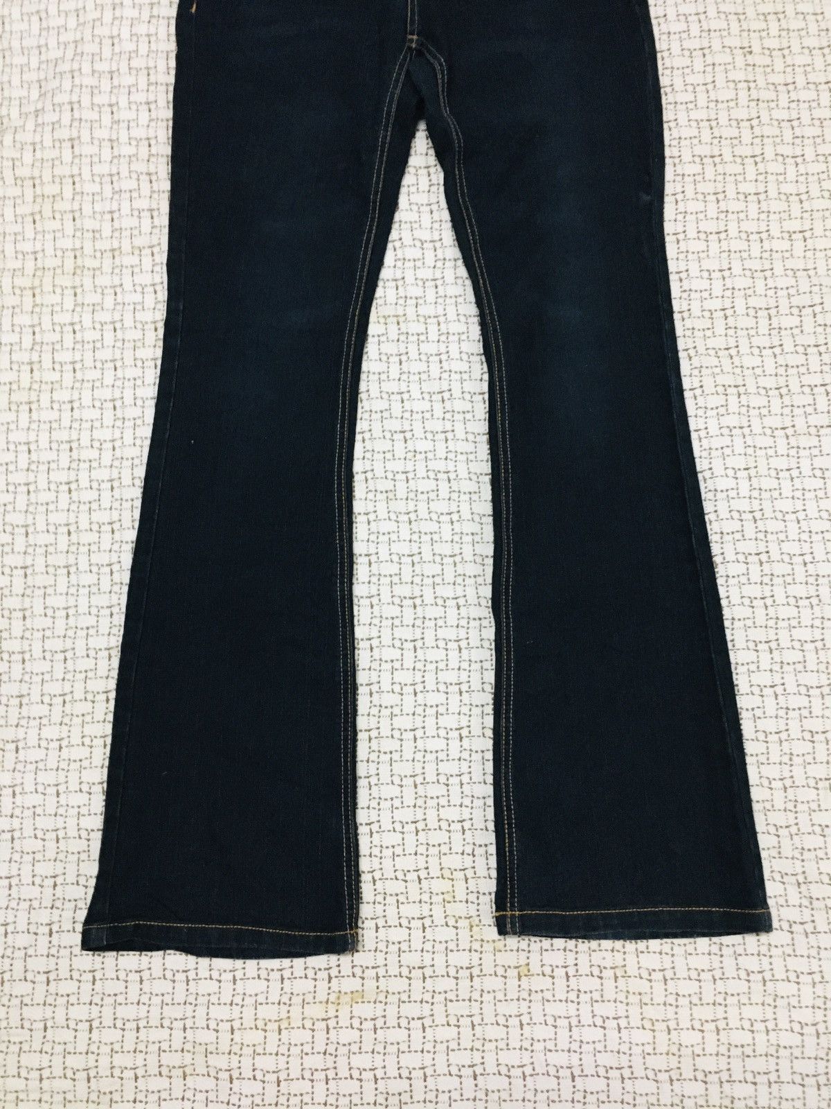 The Unbranded Brand Unbranded Flare Distressed Jeans (Y01) Size 29" - 11 Thumbnail