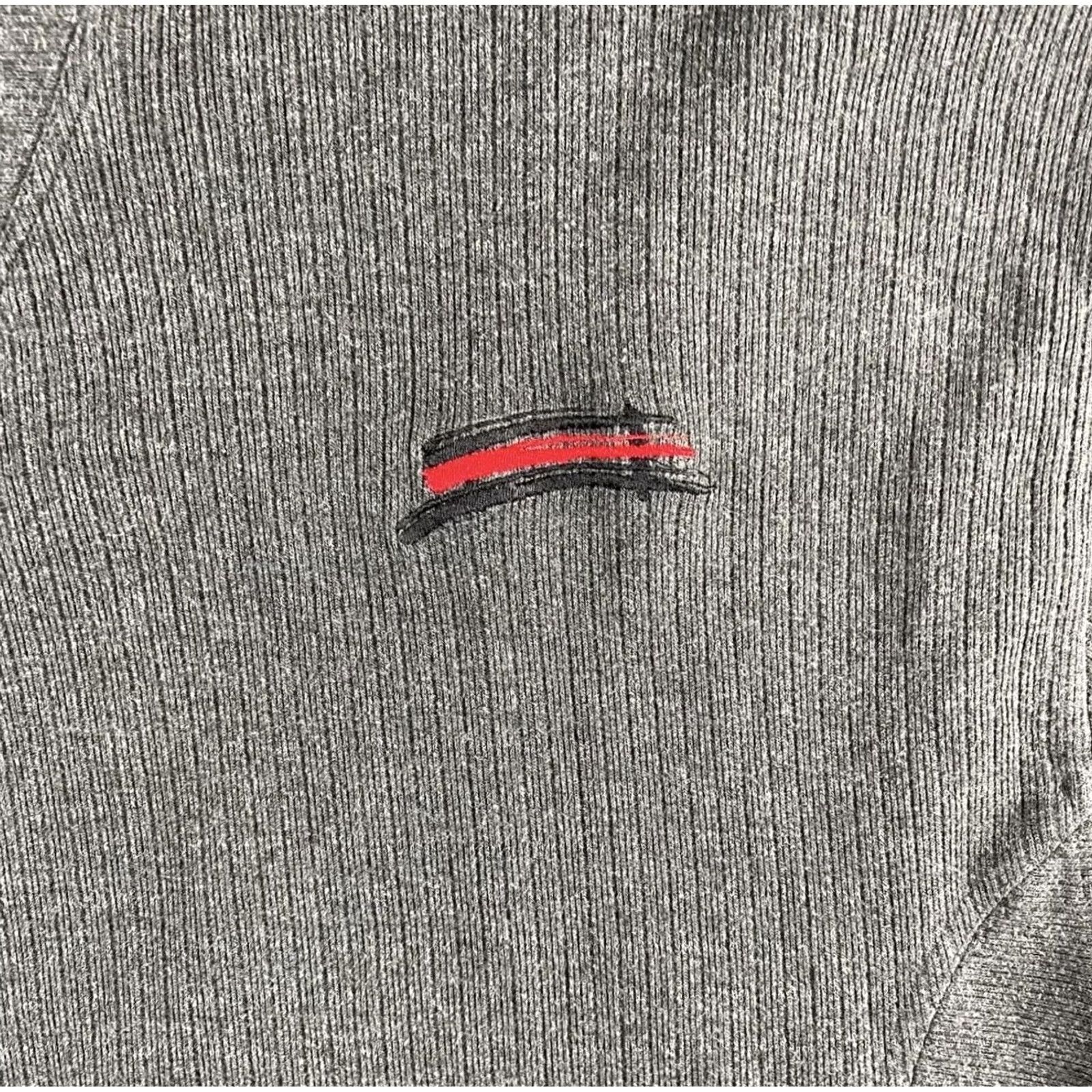 Fubu FUBU Sweatshirt Mens XL Gray Crewneck Logo Ribbed Knit Y2K Preppy Streetwear Size US XL / EU 56 / 4 - 3 Thumbnail
