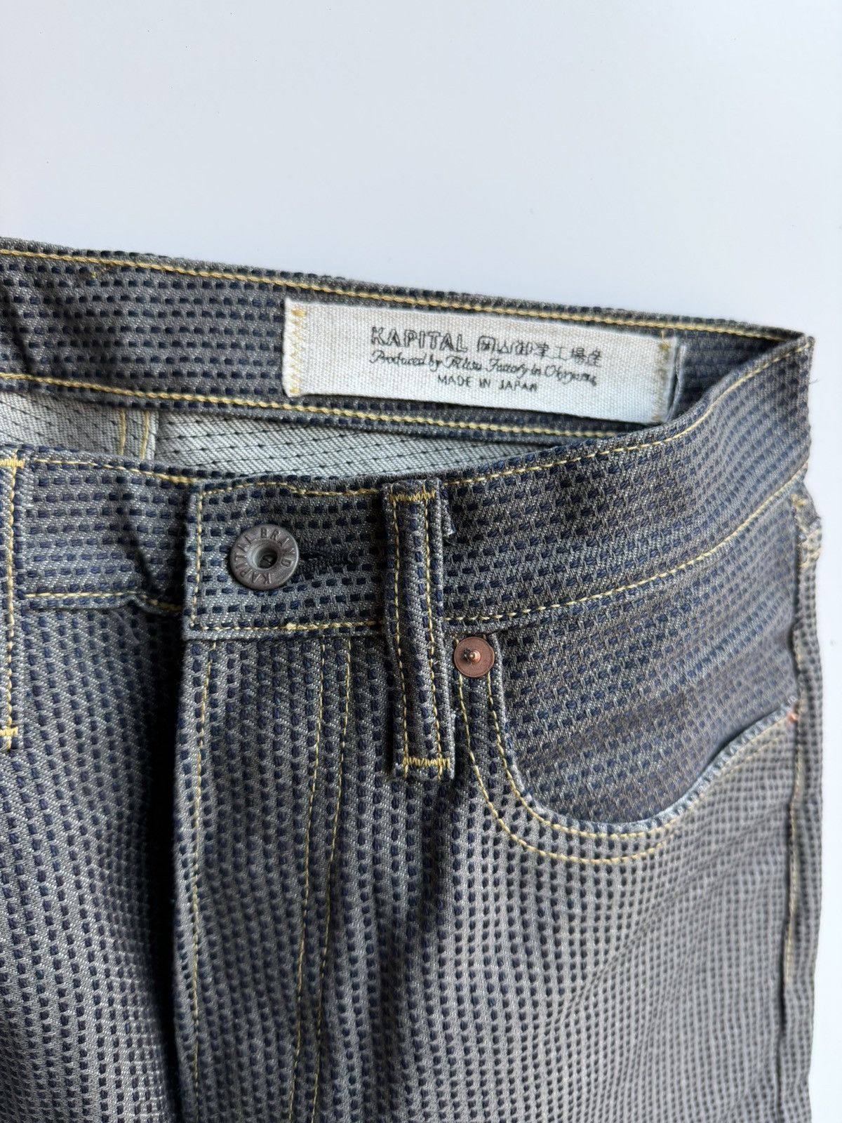 Kapital Century Denim 5P MONKEY CISCO- Sumi (N7S) 30x28.5 Size US 32 / EU 48 - 5 Thumbnail