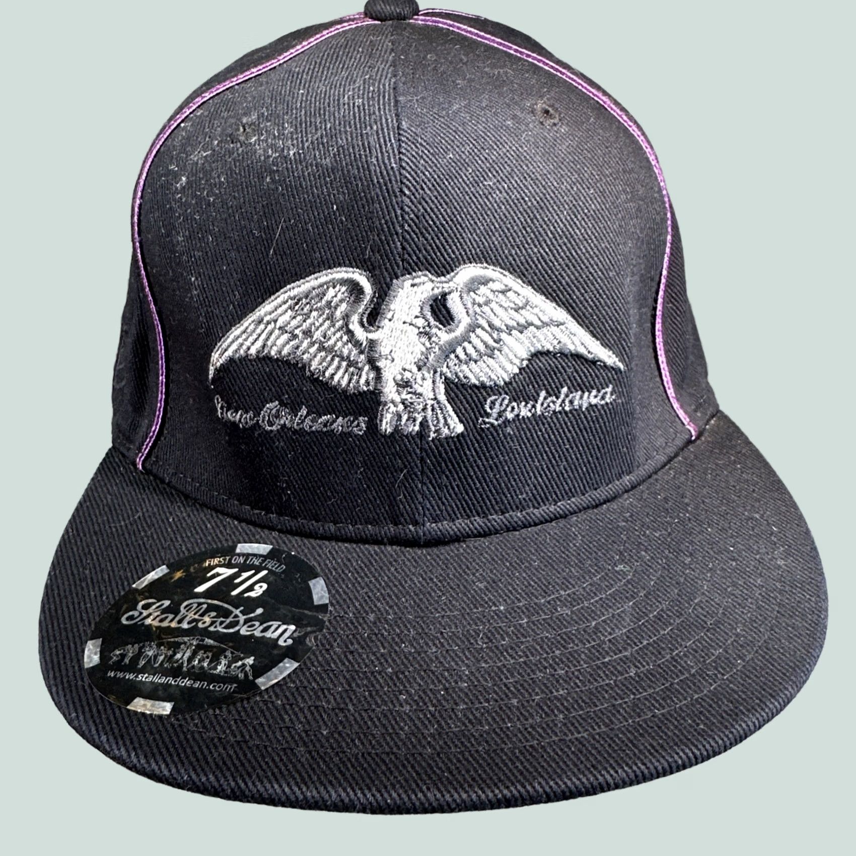 Vintage Stall & Dean Baseball Cap Hat 7 1/2 Black Mens Founded New Orleans Louisiana Size ONE SIZE - 1 Thumbnail