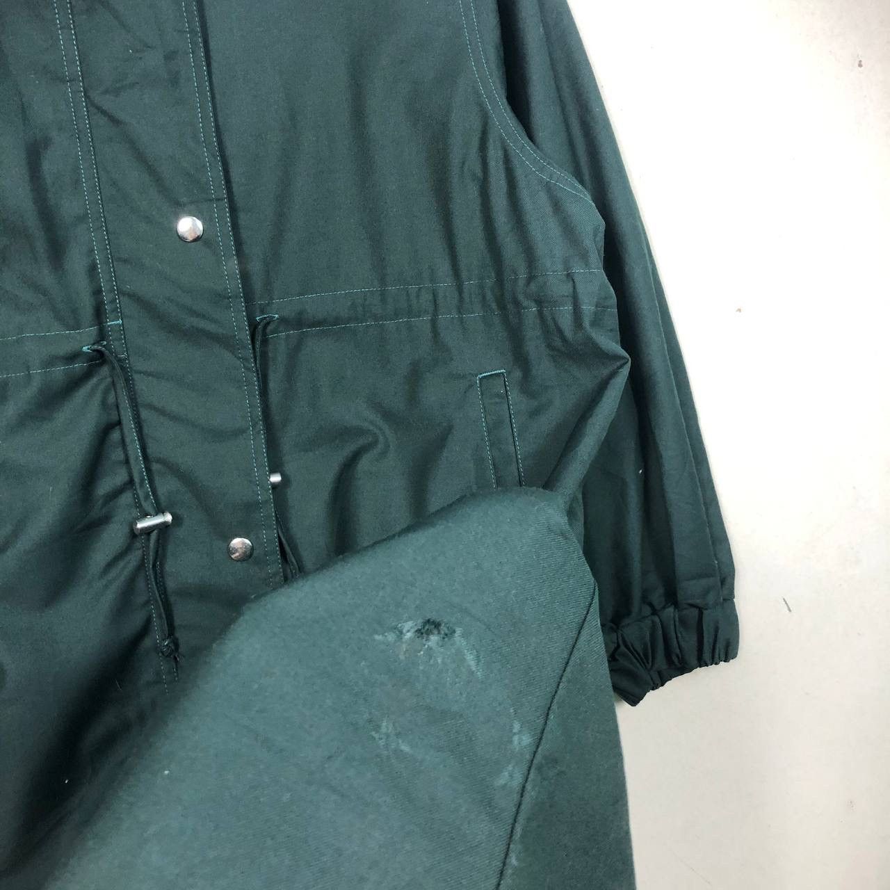 Kangol Kangol X Cecil McBee Green Long Trench Jacket Size US M / EU 48-50 / 2 - 9 Thumbnail