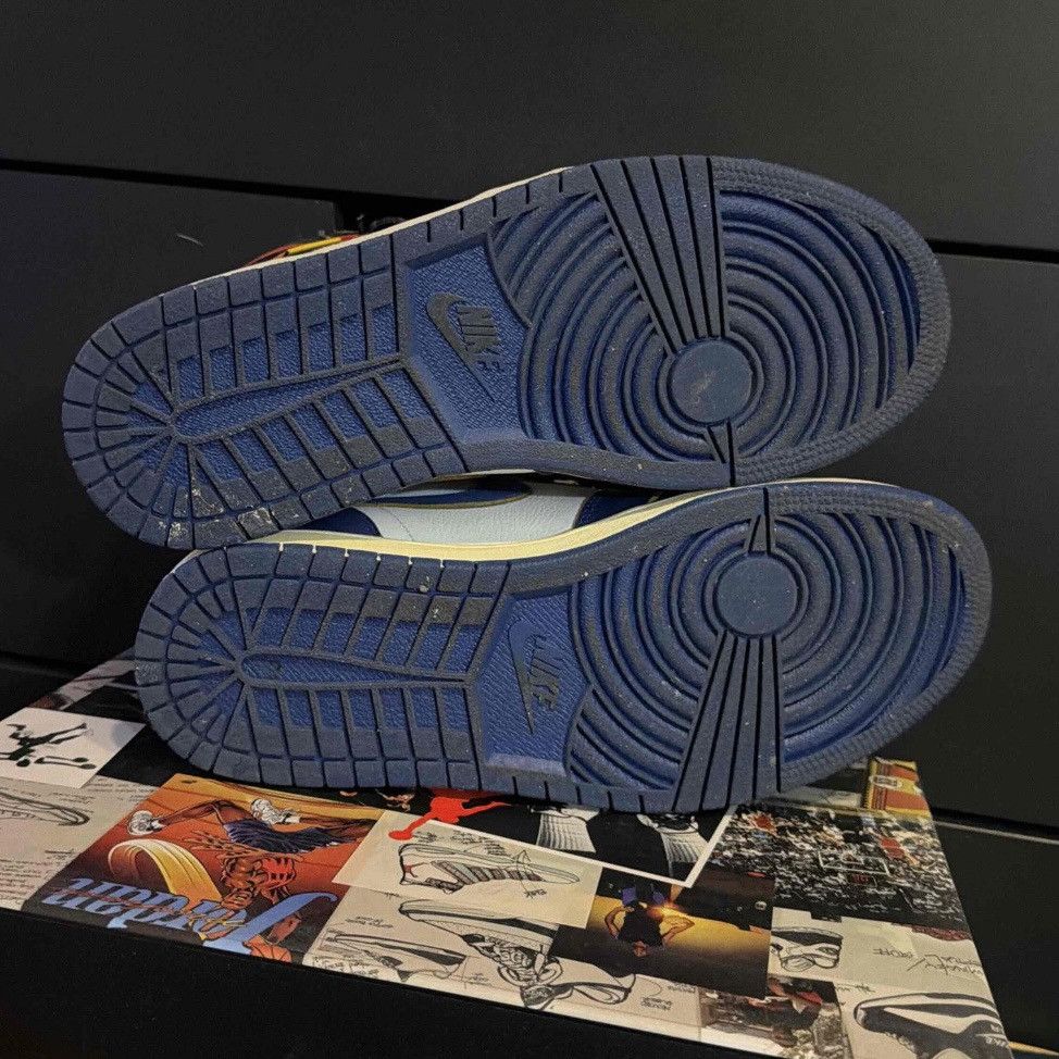 Jordan Brand × Union LA Union LA x Nike Air Jordan 1 Retro Hi Storm Blue Size 9 Used Size US 9 / EU 42 - 5 Thumbnail