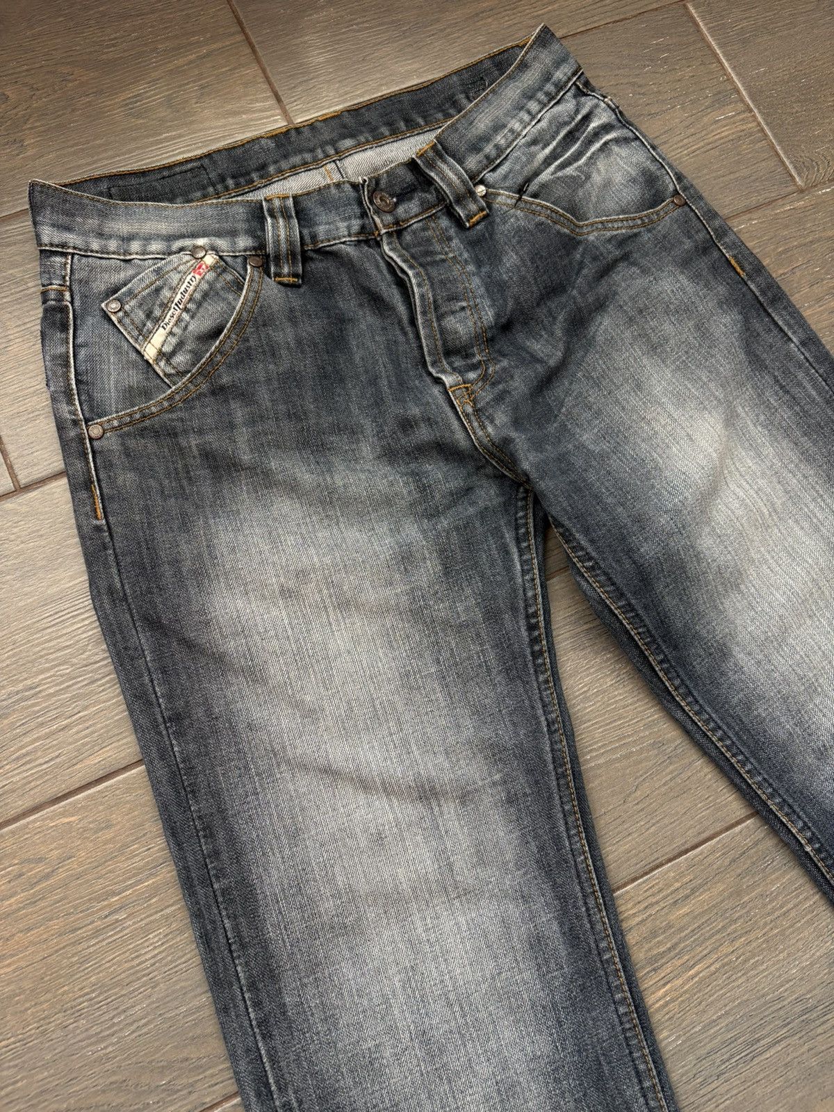 Diesel Diesel Buckle Back Logo Pocket Denim Pants Men’s size 32 Size US 32 / EU 48 - 9 Thumbnail
