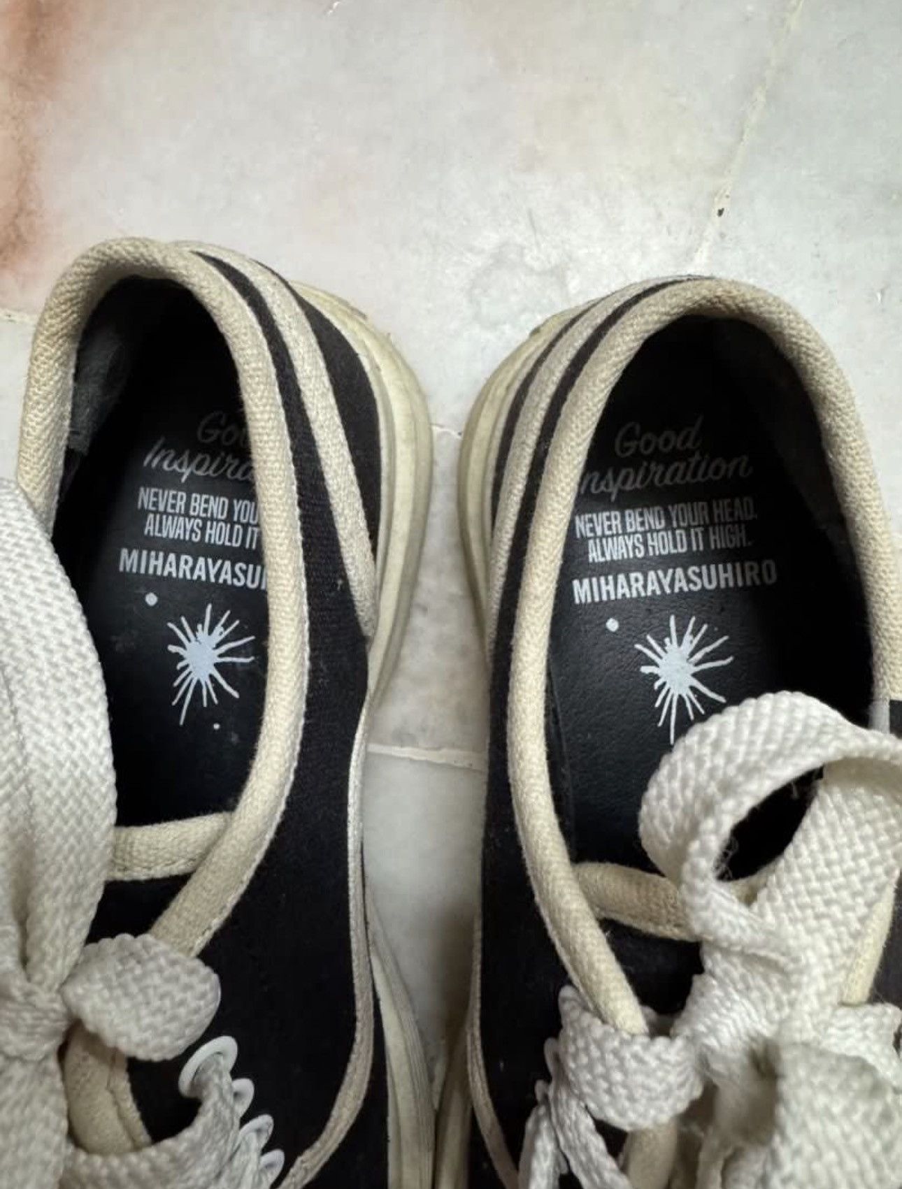 Maison MIHARA YASUHIRO MIHAYASUHIRO GOOD INSPIRATION Y2K STREETWEAR SHOES Size US 5.5 / EU 38 - 7 Thumbnail