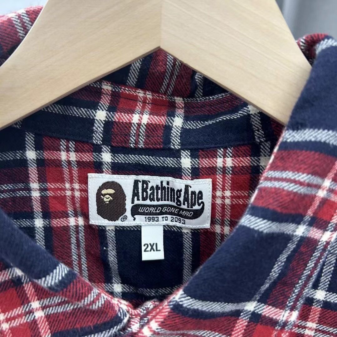 Bape BAPE SHARK SHIRT Size US XXL / EU 58 / 5 - 3 Thumbnail
