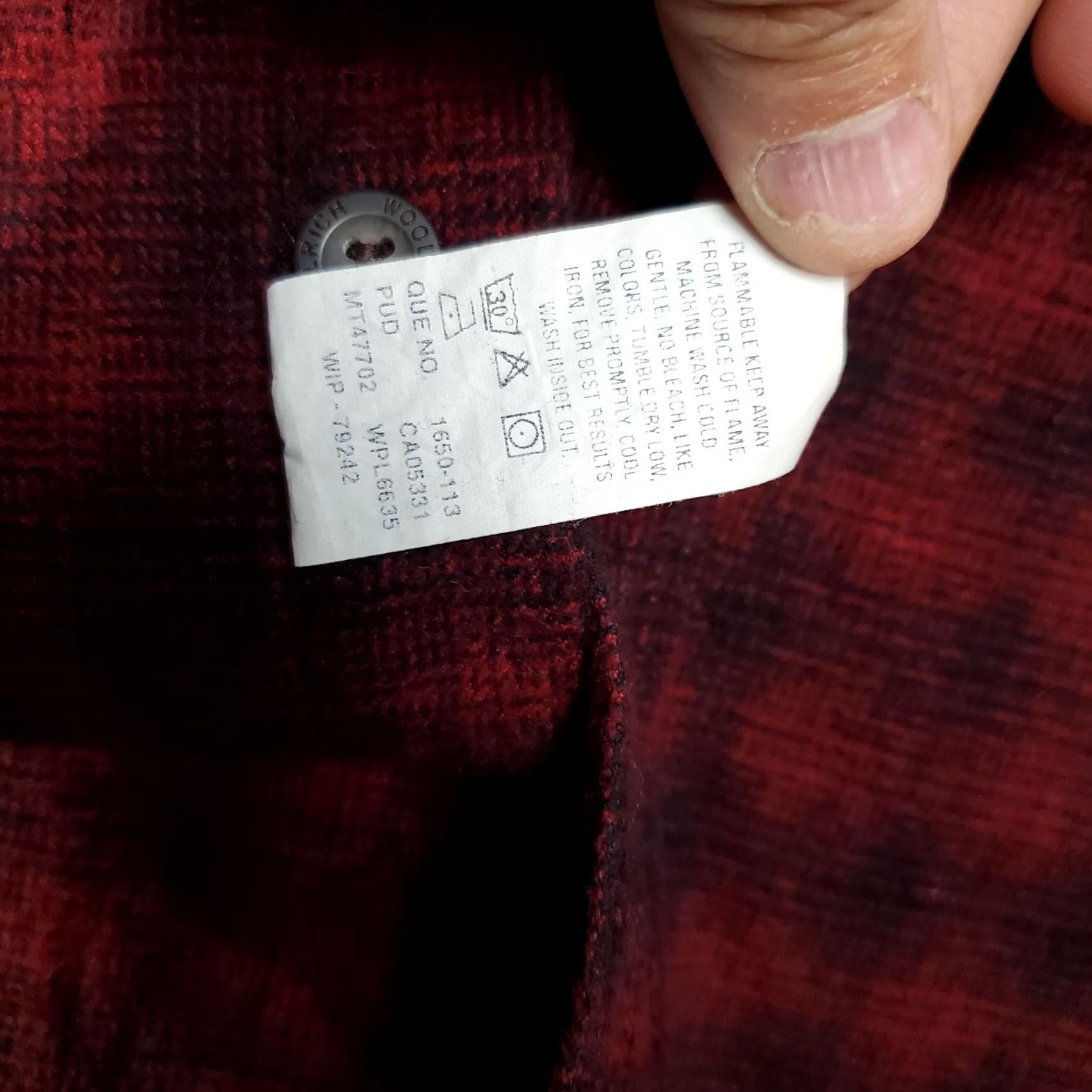 Vintage Woolrich Flannel Shirt Mens XL Red Black Plaid Outdoor Button Up Long Sleeve 90s Classic Outdoor Size US XL / EU 56 / 4 - 7 Thumbnail