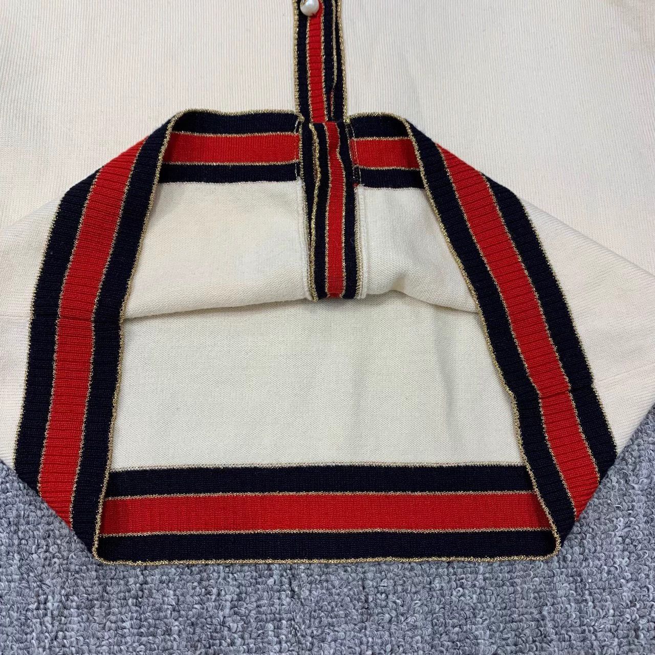 Gucci Gucci White Knit Cardigan S 95 New Size S / US 4 / IT 40 - 7 Thumbnail