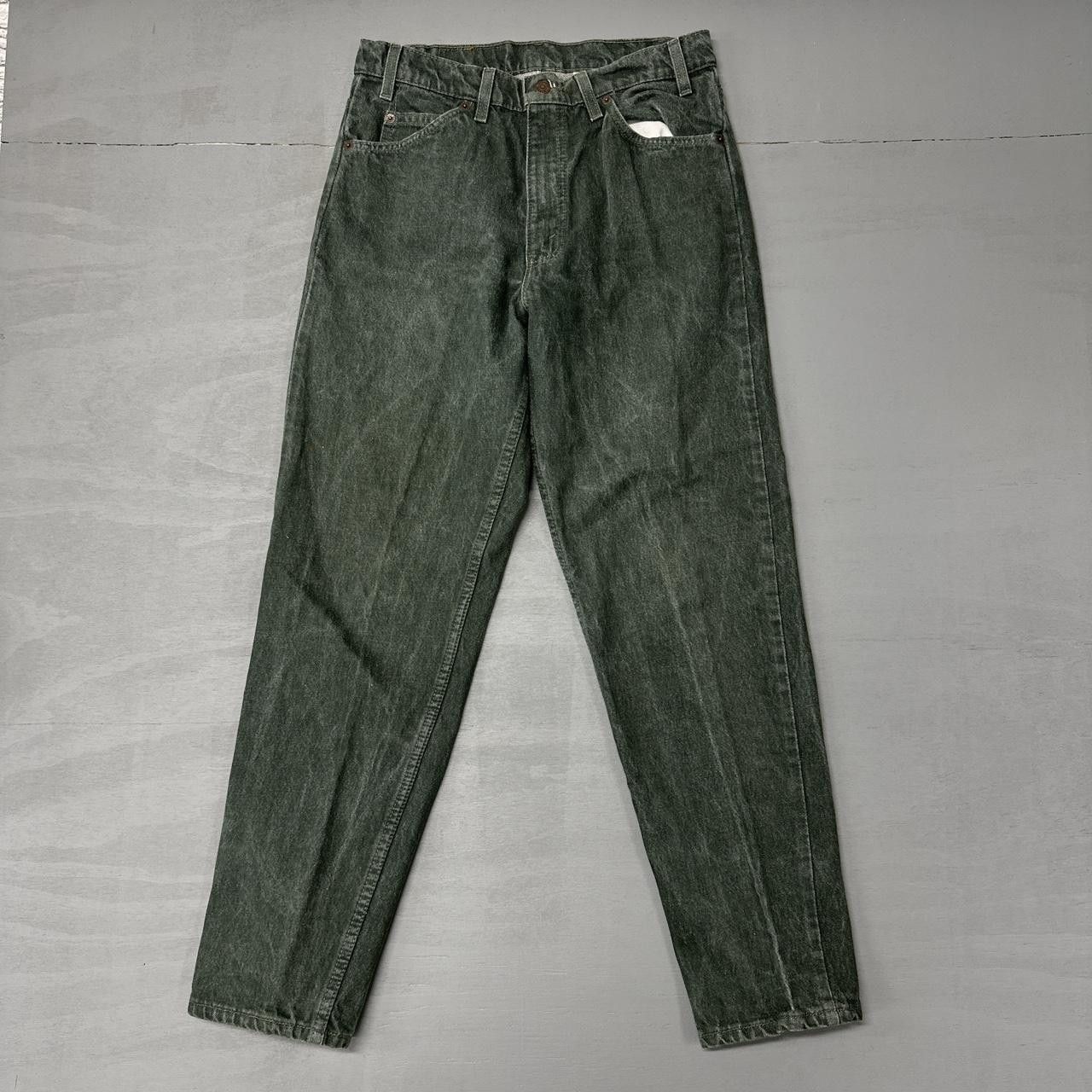 Levi's × Levi's Vintage Clothing Vintage Orange Tab Levi’s 550 Green Jeans 30 x 29 Size US 30 / EU 46 - 3 Thumbnail