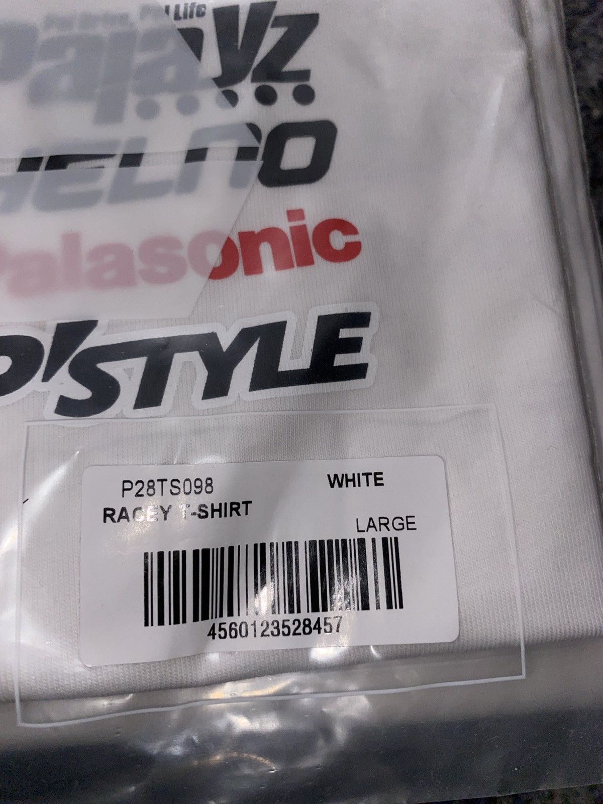Palace Palace Racey T-Shirt White Size US L / EU 52-54 / 3 - 4 Thumbnail