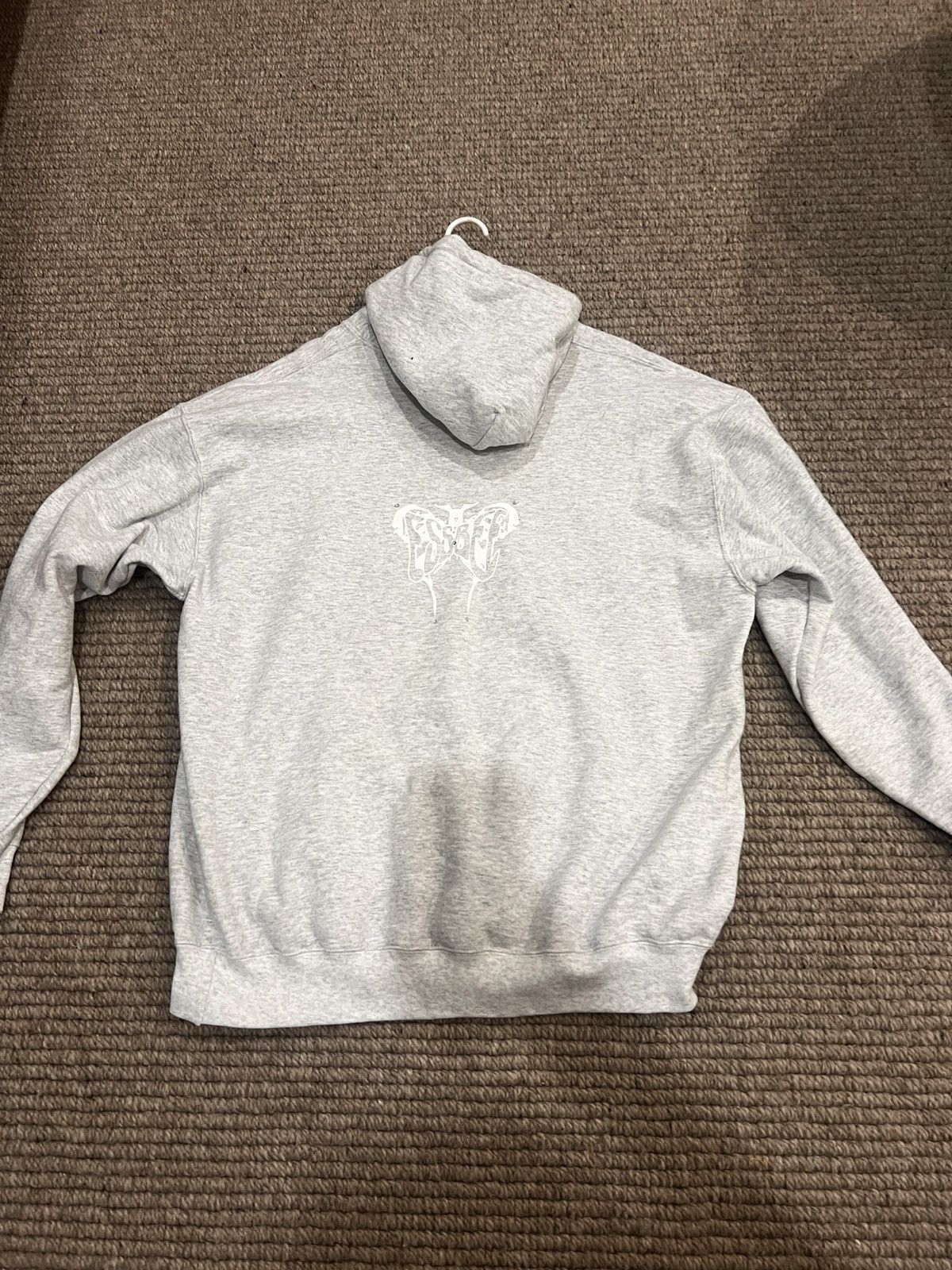 Chaos mode grey hoodie