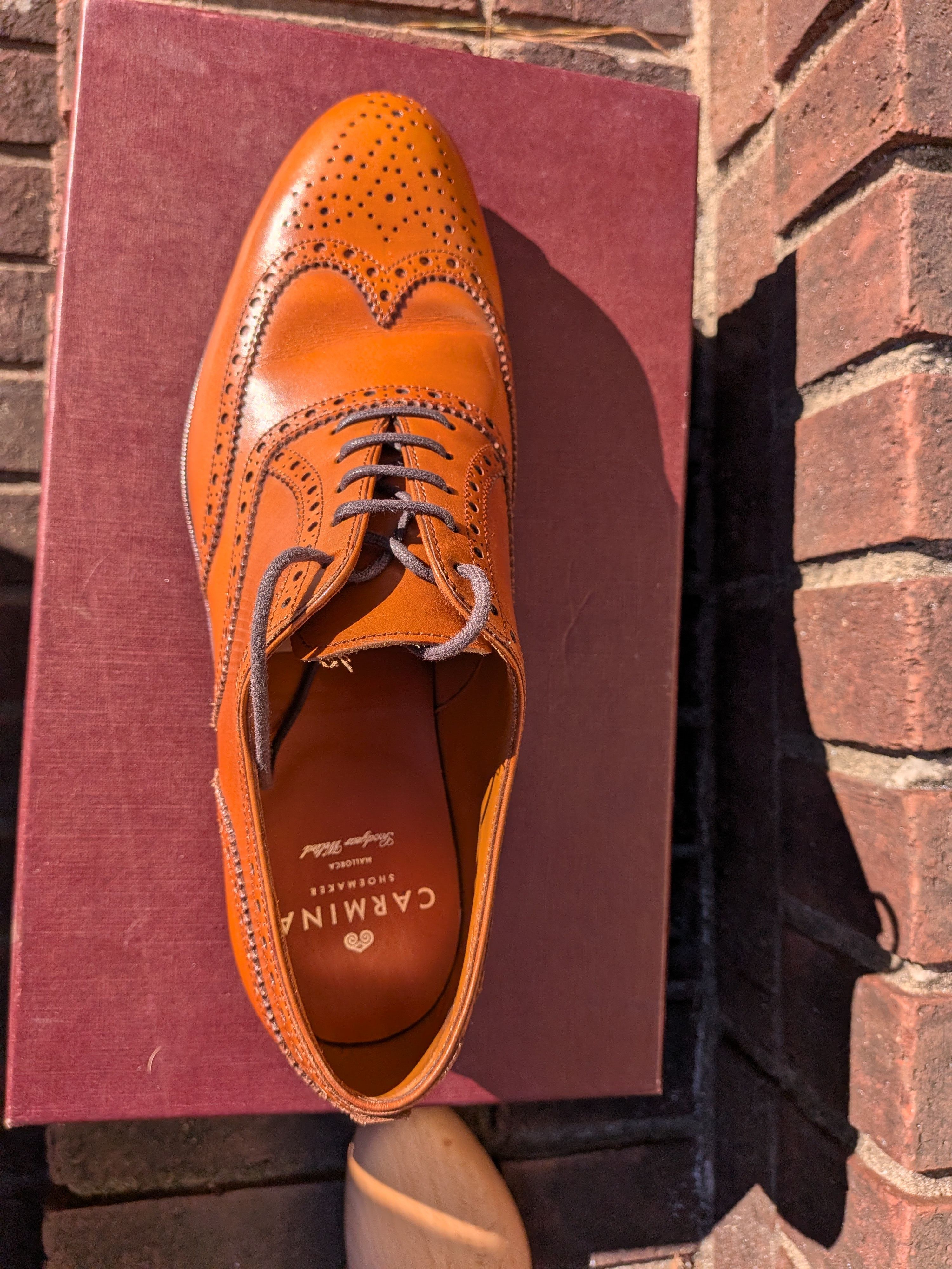 Carmina Carmina Wingtip Oxfords Size US 8 / EU 41 - 13 Thumbnail