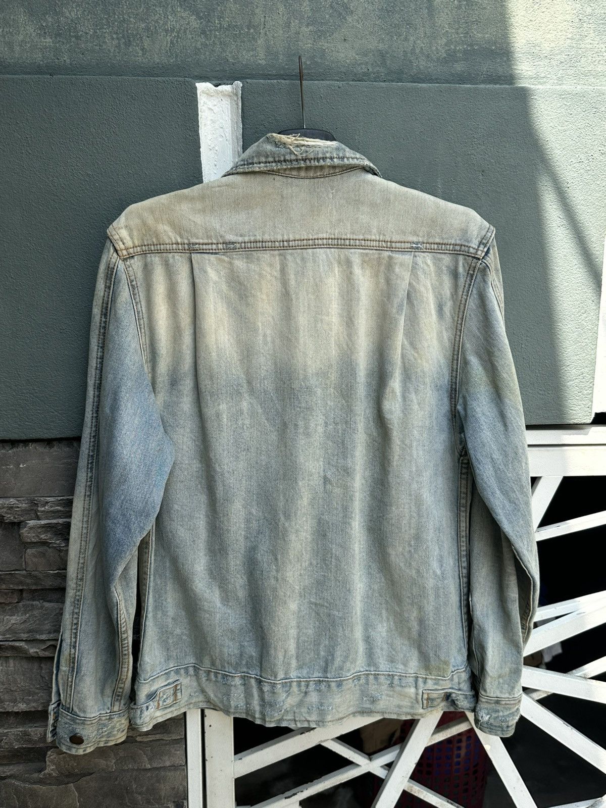 One Teaspoon faded/distressed MARXONETEASPOON denim jacket. Size US XS / EU 42 / 0 - 6 Thumbnail