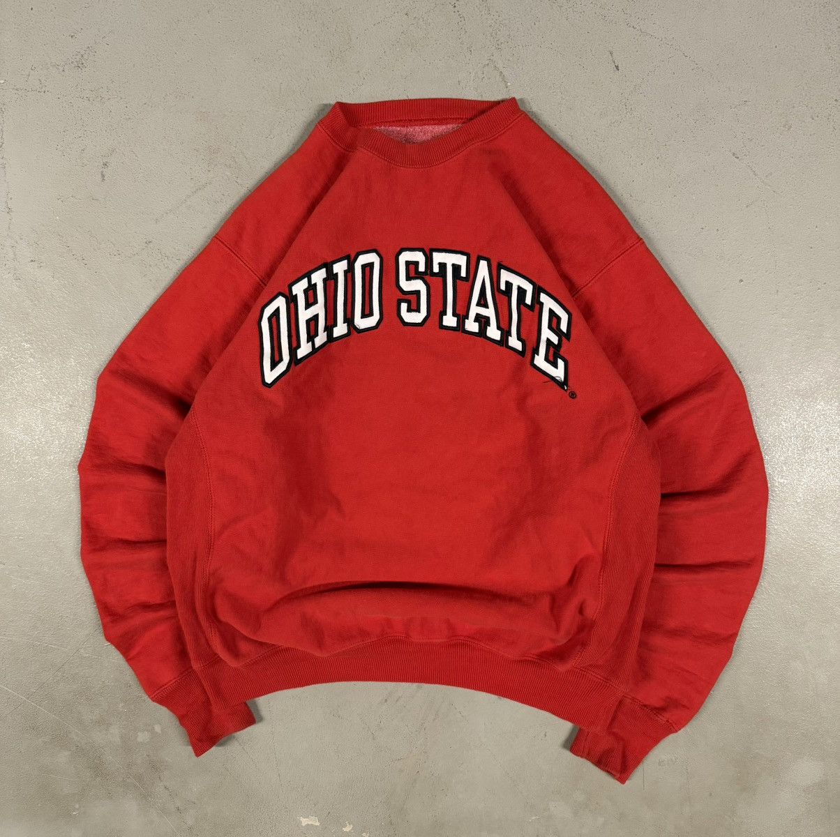 Vintage Vintage 90s Ohio State College Sportswear Retro Sweatshirt Size US M / EU 48-50 / 2 - 1 Thumbnail