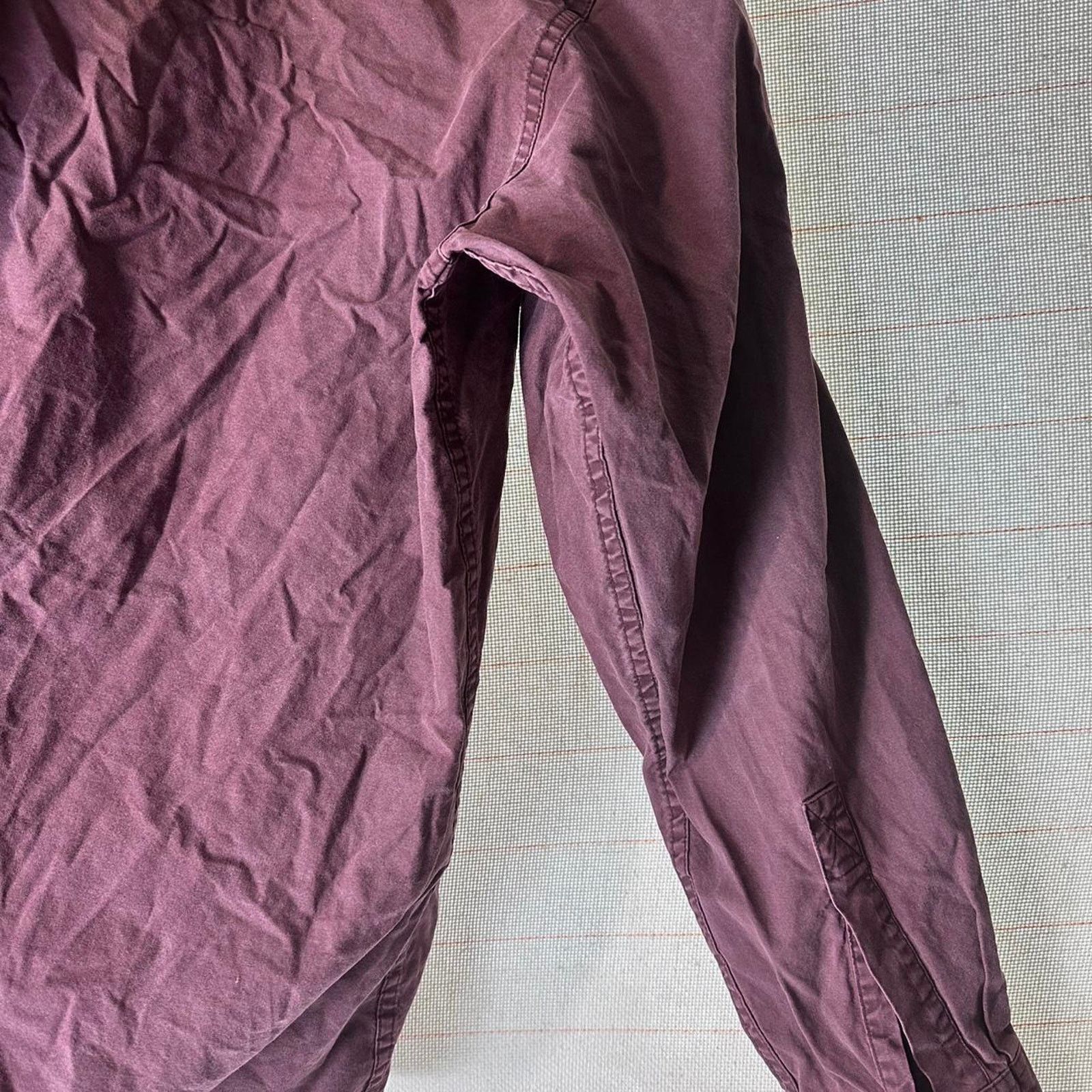 L.L. Bean L.L.Bean Mens XL Traditional Fit Shirt Maroon 100% Cotton Size US XL / EU 56 / 4 - 6 Thumbnail