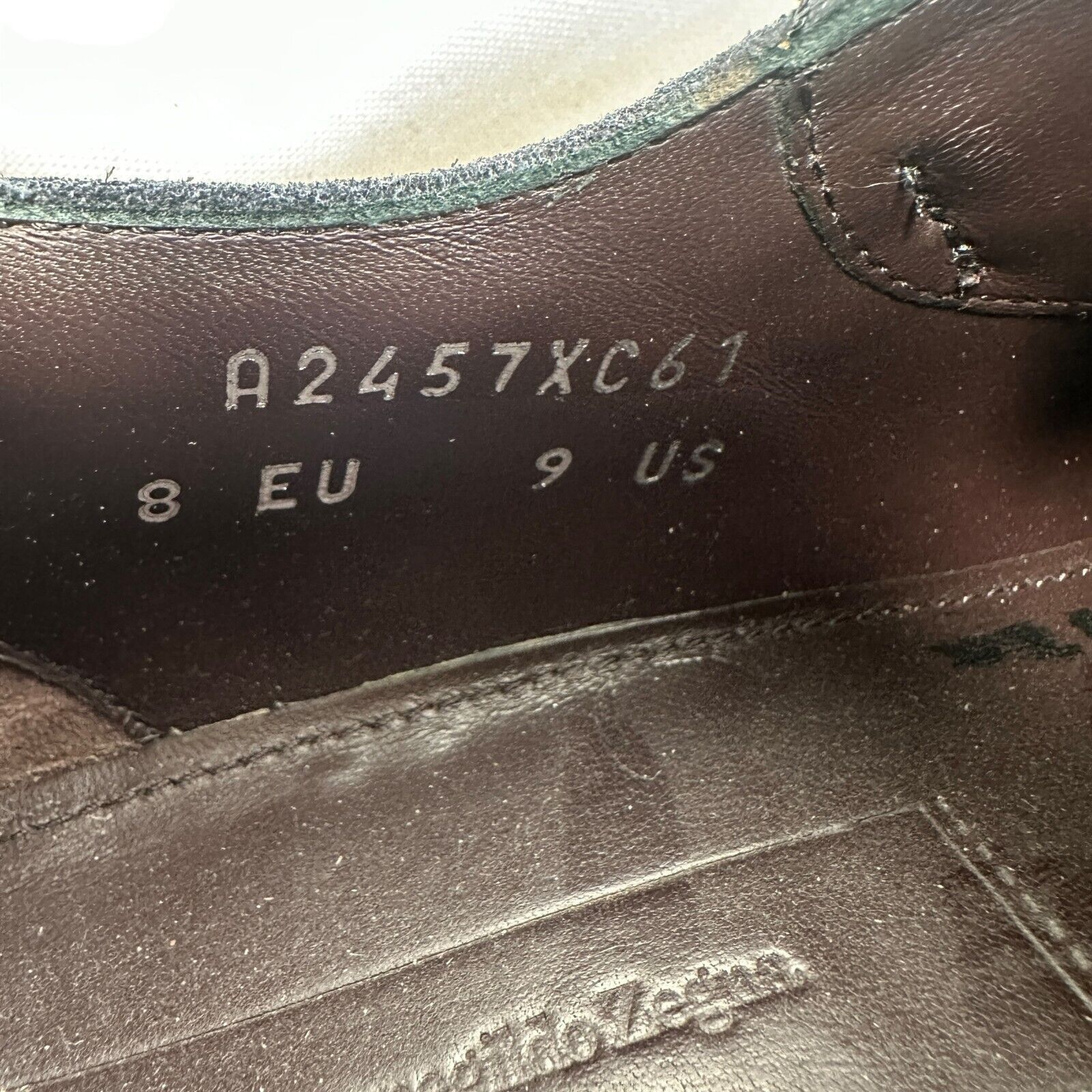 Ermenegildo Zegna Ermenegildo Zegna Men's US 9 Blue Suede Cap Toe Loafer Shoes Size US 9 / EU 42 - 8 Thumbnail