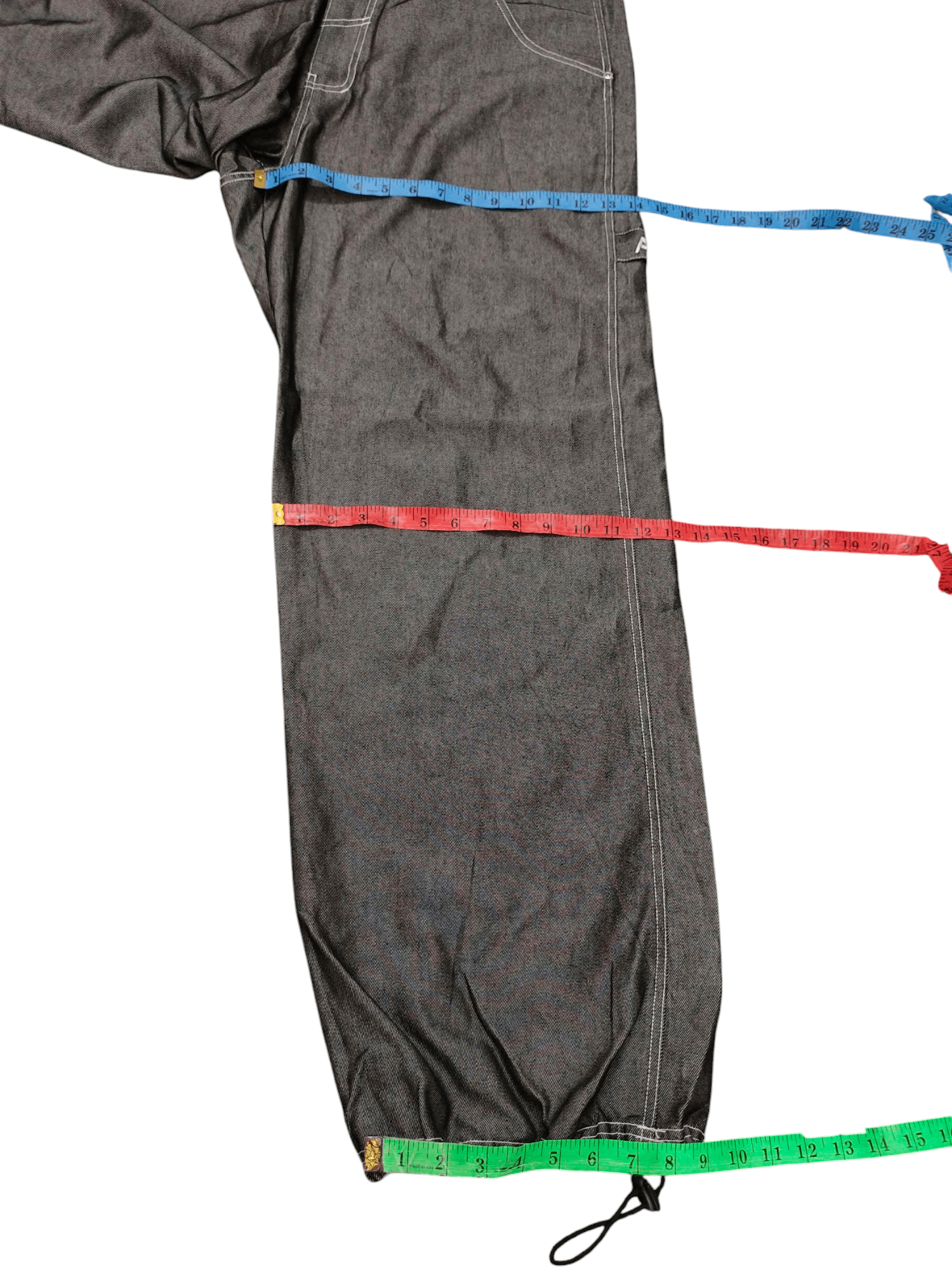 Southpole Baggy Jeans Playerz 69 Carpenter Distress Denim Wide Leg Y2k Size US 40 / EU 56 - 17 Thumbnail