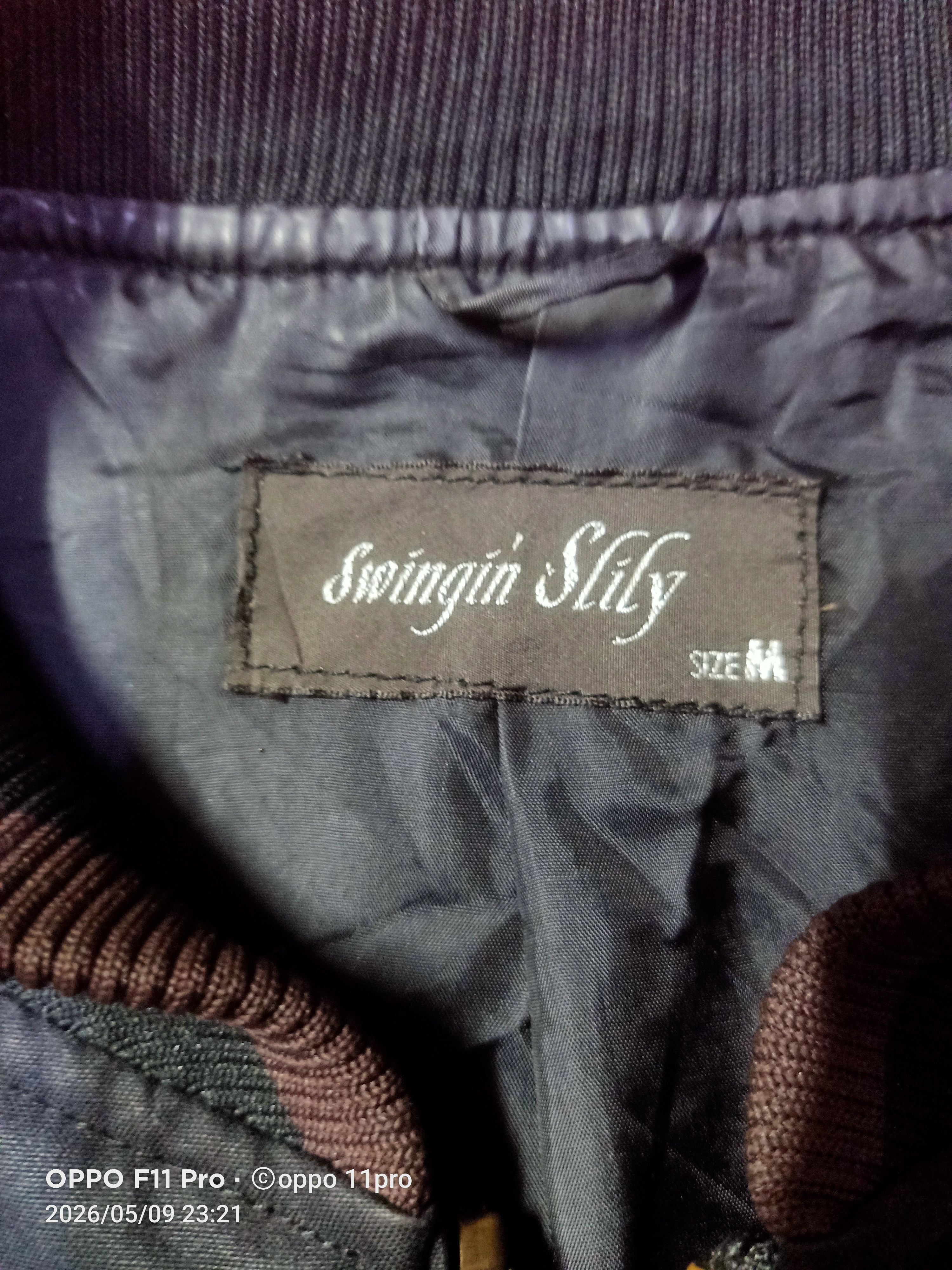 If Six Was Nine 💥Swingin Slily Multipocket Men Bombers Jacket 💥 Size US M / EU 48-50 / 2 - 11 Thumbnail