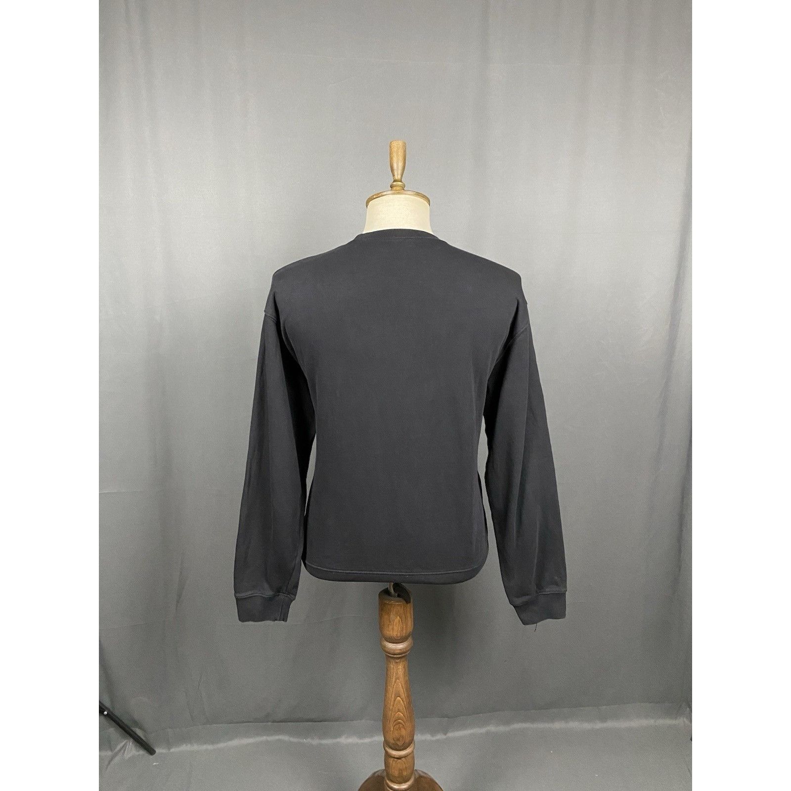Alexander McQueen Alexander McQueen Big Logo Men's Black Crewneck Sweater Size Size US L / EU 52-54 / 3 - 7 Thumbnail