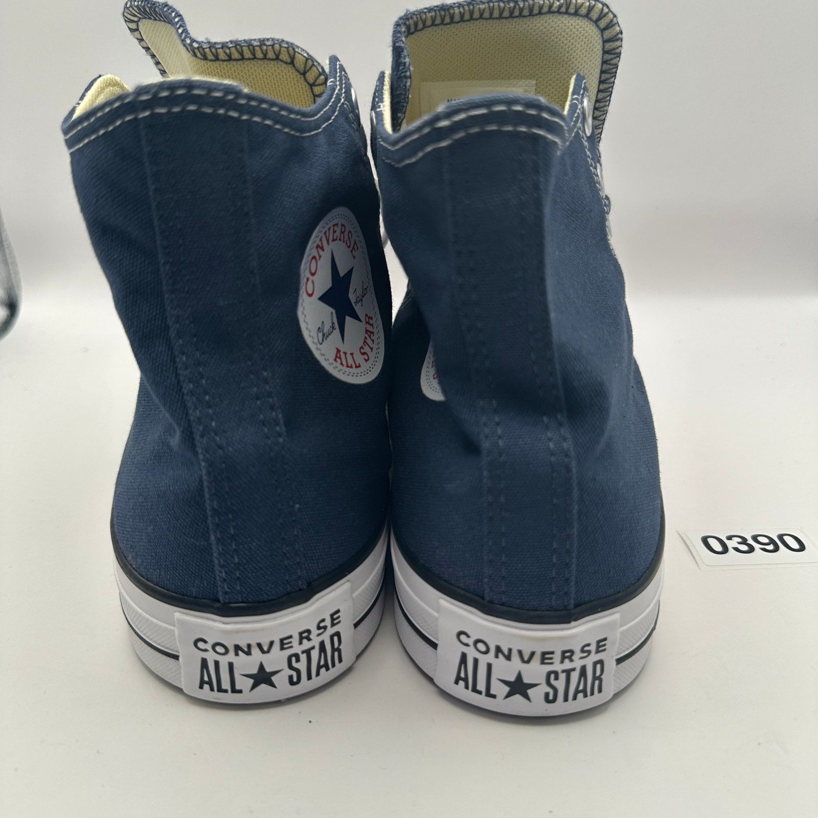 Converse CONVERSE Men's 11 Chuck Taylor All Star Hi Top Navy Canvas Size US 11 / EU 44 - 2 Thumbnail