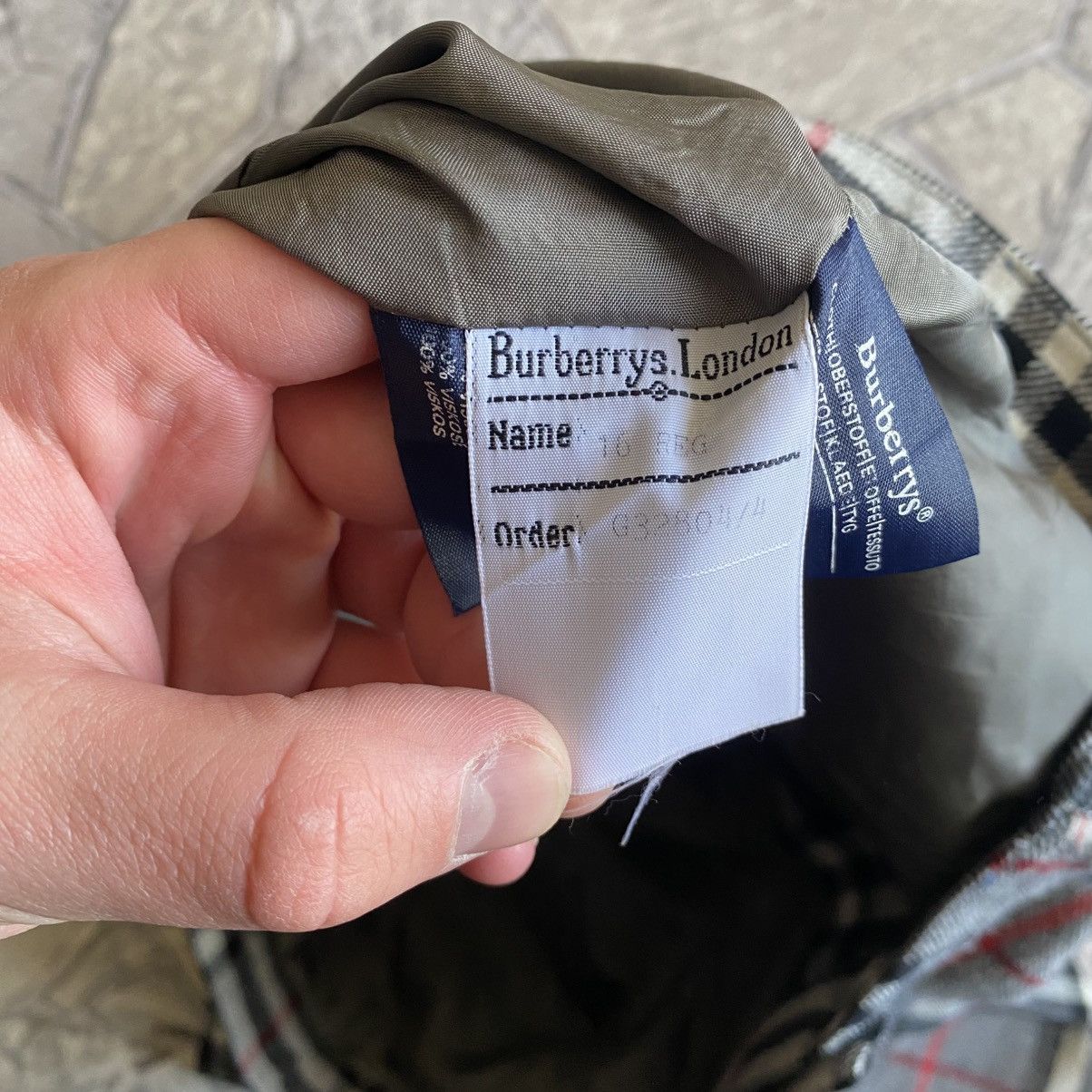 Burberry Vintage Burberrys Nova Check Wool Archival Burberry Pants Size US 34 / EU 50 - 9 Thumbnail