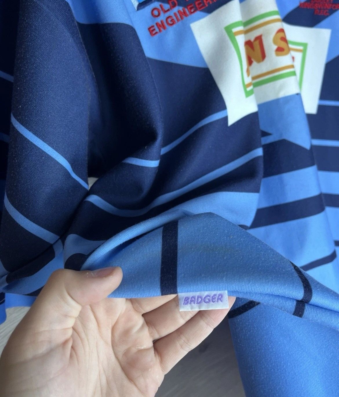 Sports Specialties Vintage rugby jersey Badger Dudley Kingswinford R.F.C Mexico Size US XL / EU 56 / 4 - 8 Thumbnail