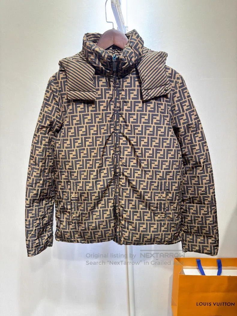 Fendi Fendi Two-sided print all-over print down jacket Size M / US 6-8 / IT 42-44 - 1 Thumbnail