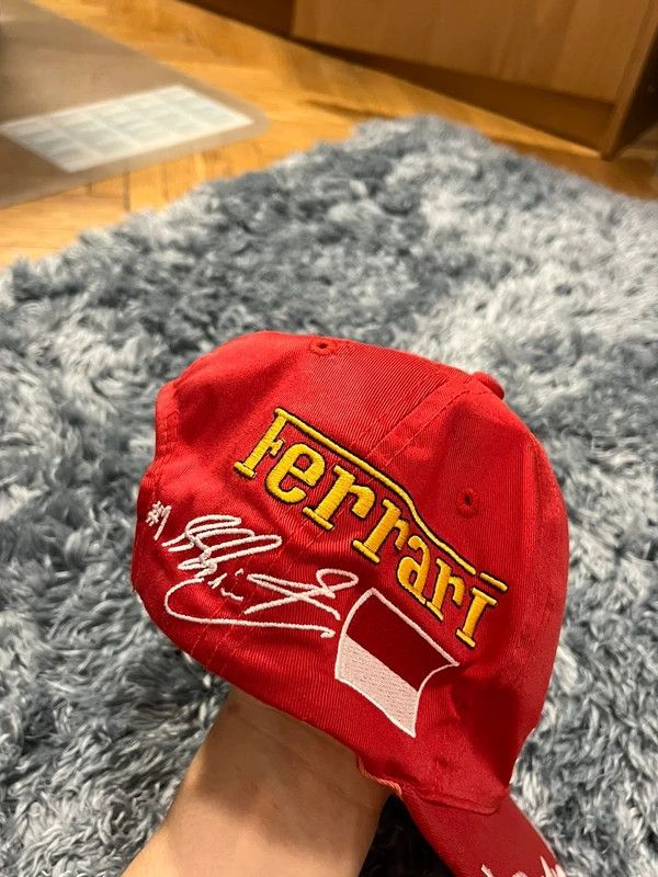 Ferrari Ferrari Dekra Michael Schumacher Red Cap Size ONE SIZE - 7 Thumbnail