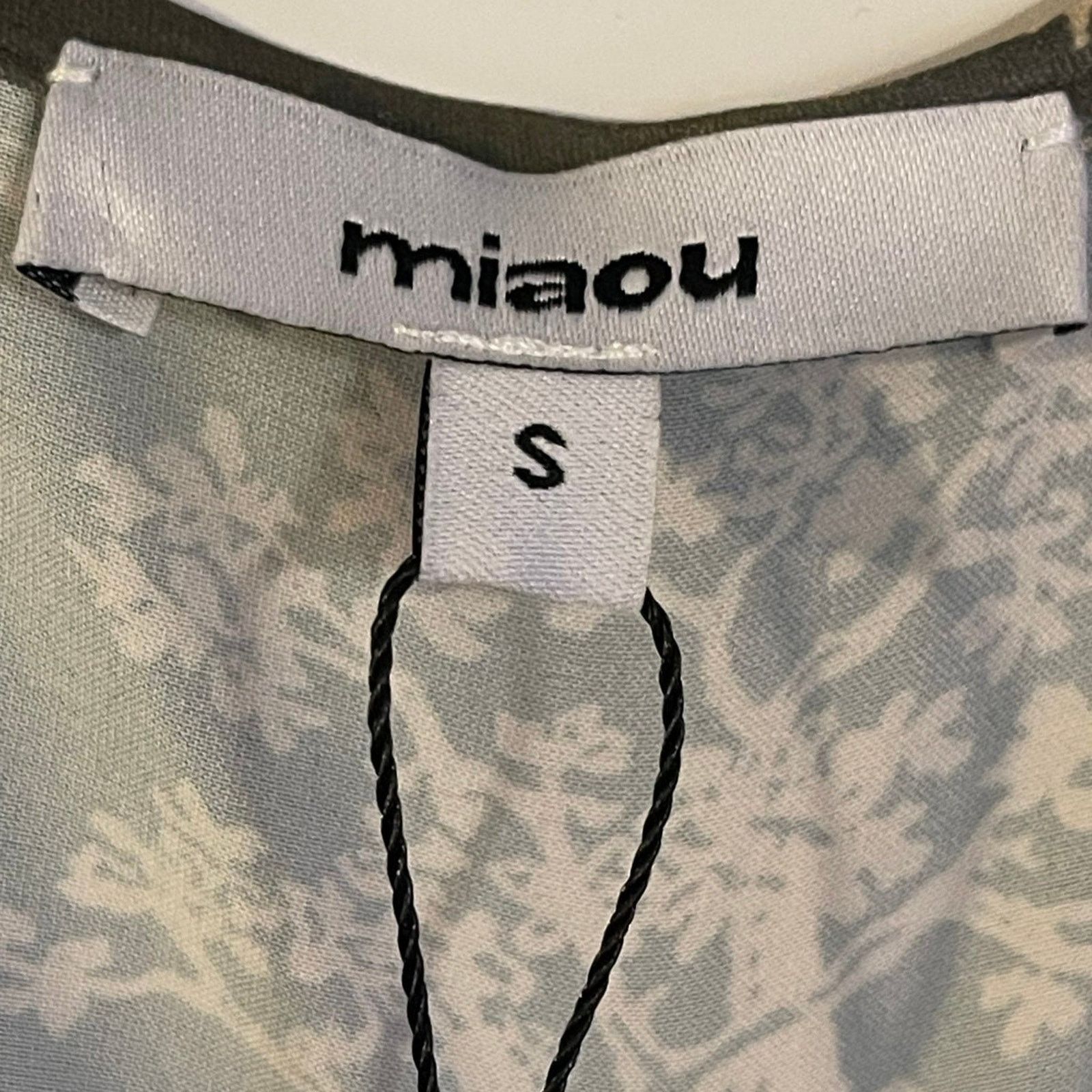 Miaou MIAOU GINGER FLORAL-PRINT WOVEN MINI DRESS SZ:S NWT Size M / US 6-8 / IT 42-44 - 9 Thumbnail