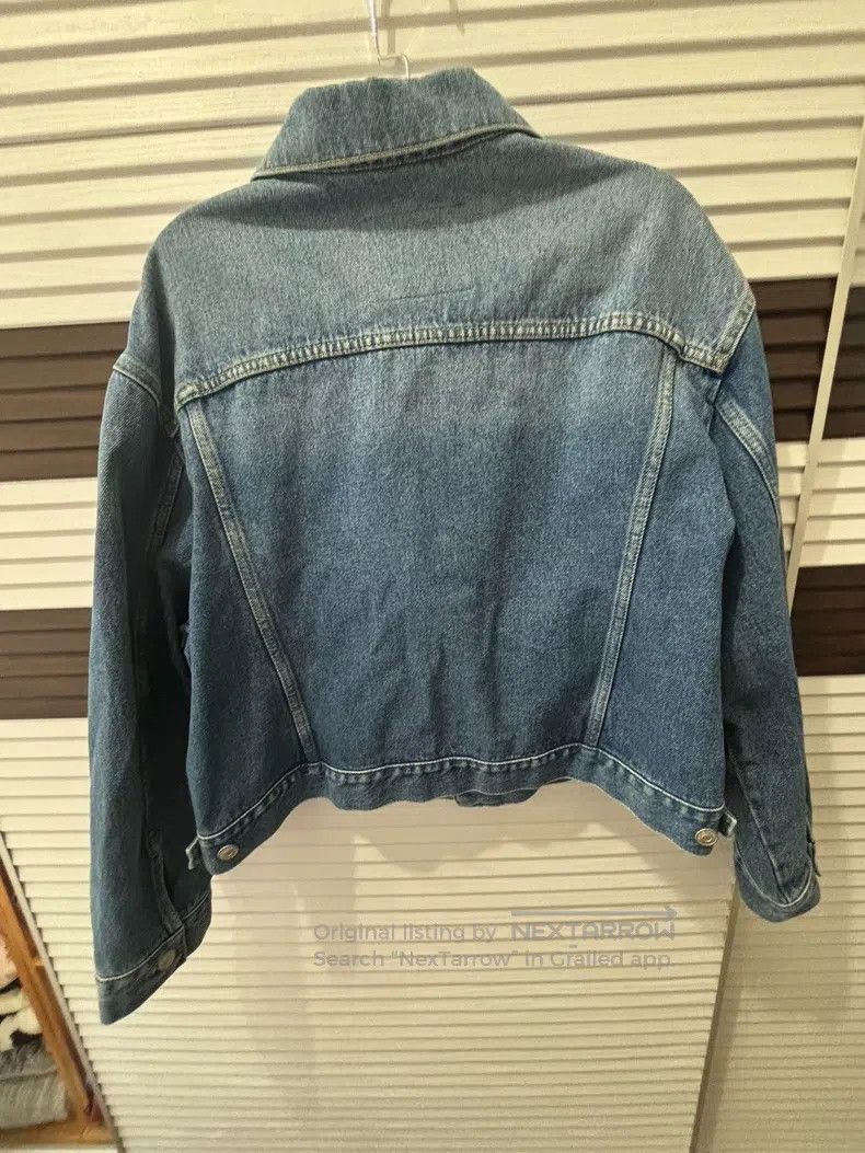 Balenciaga Balenciaga Solid-color lapel distressed denim jacket Size XXS / US 00 / IT 34 - 2 Thumbnail