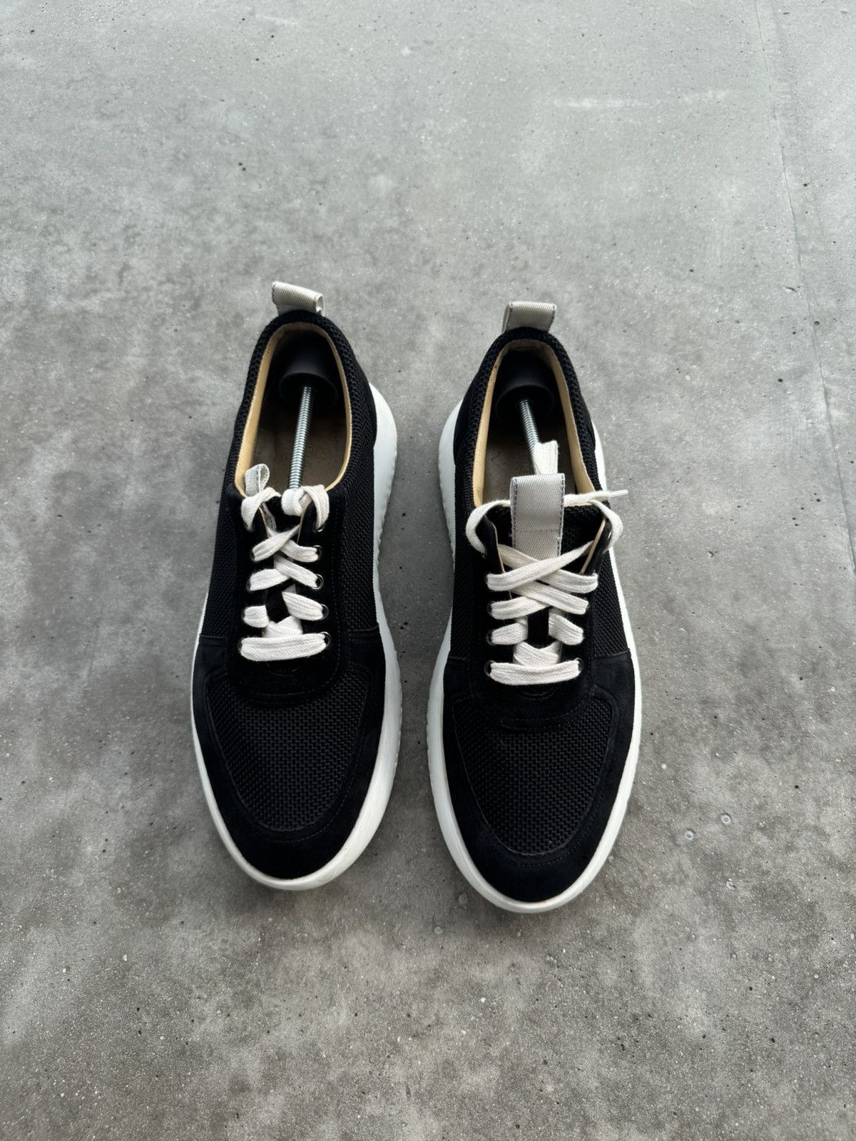 Hermes Hermes Paris France Designer Low-Top Sneakers luxury Size US 10.5 / EU 43-44 - 3 Thumbnail