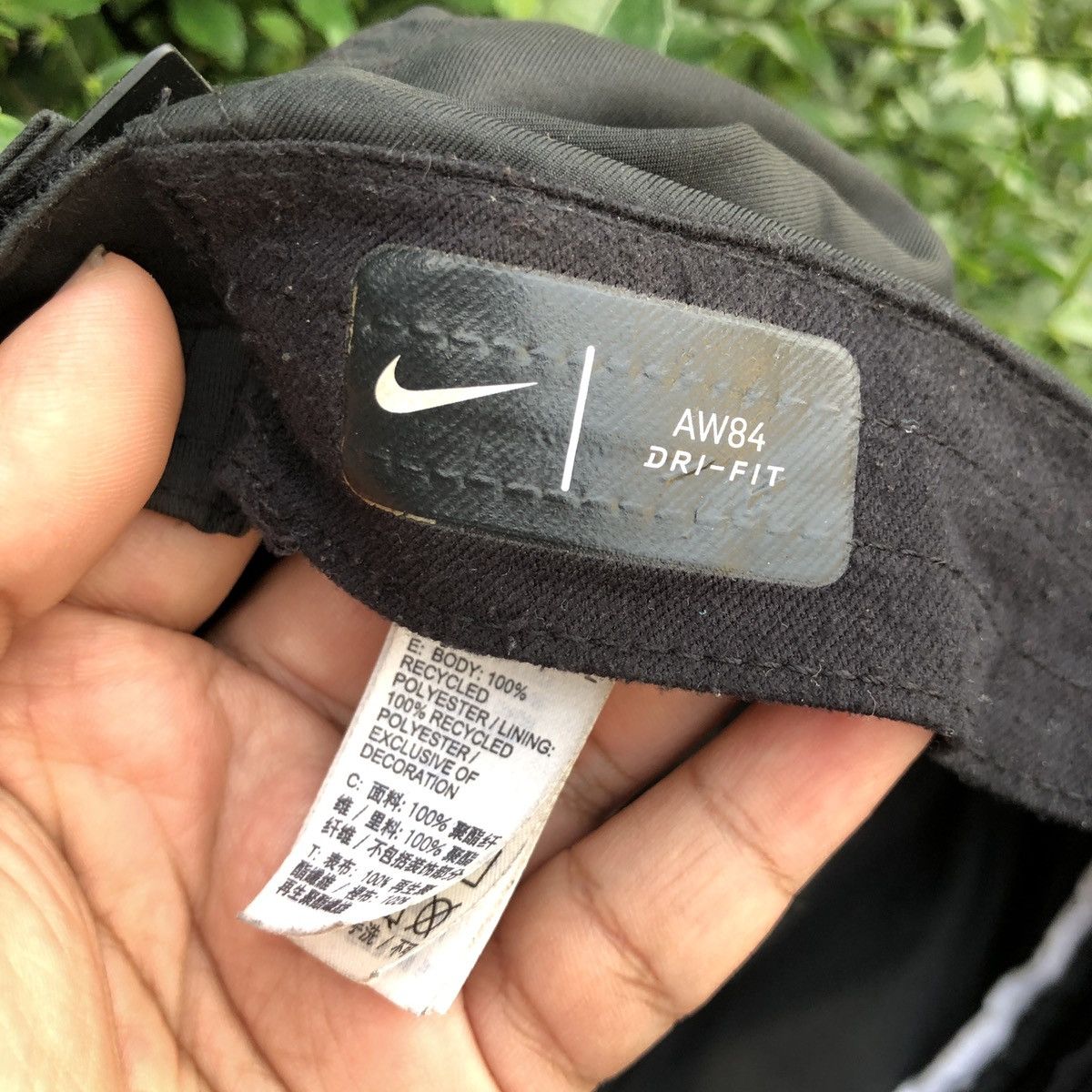 Nike Vtg y2k NIKE 5PANEL SMALL SWOOSH CAP Size ONE SIZE - 7 Thumbnail