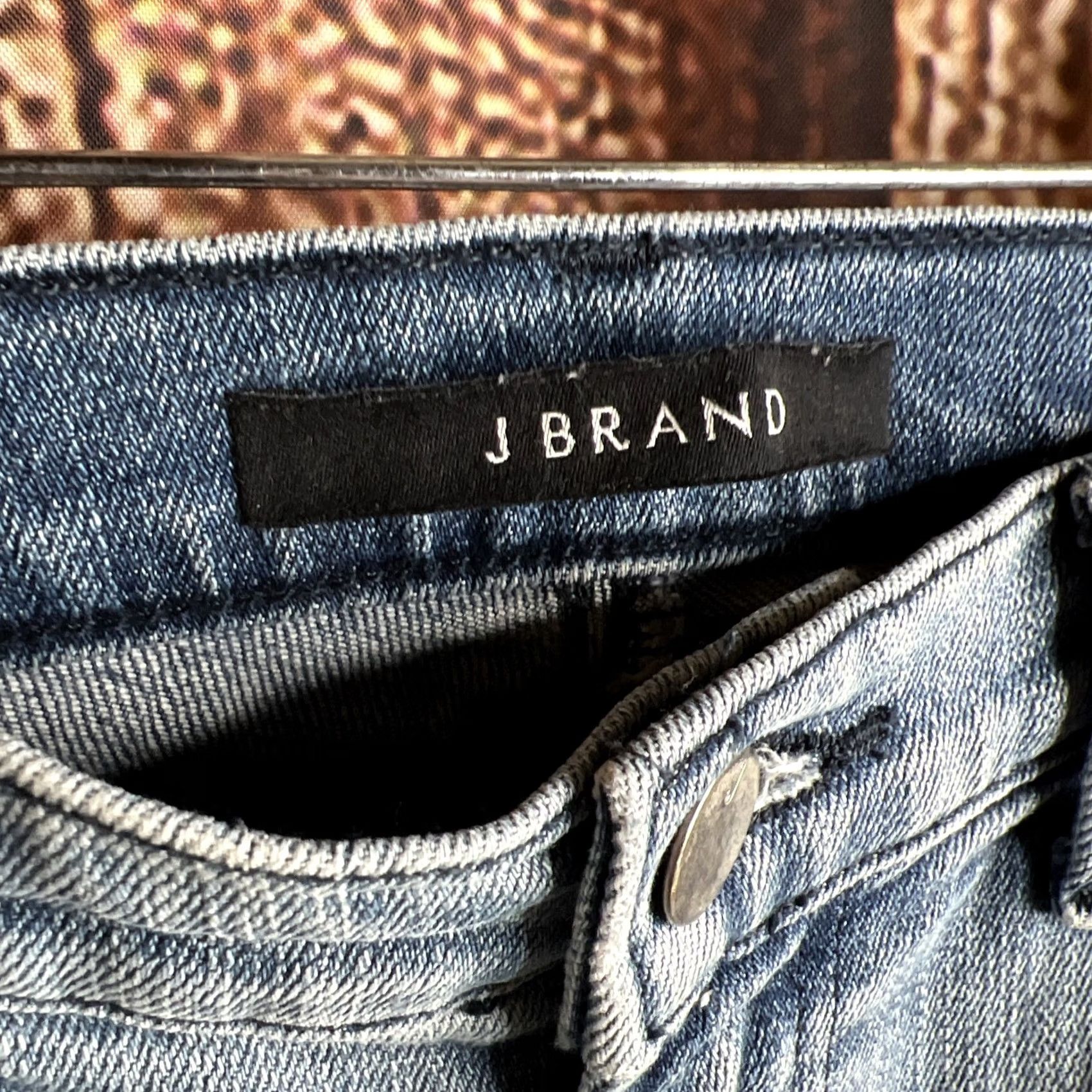 J Brand J Brand Jeans Womens 27 Blue Denim Tribeca Mid Rise Super Skinny Jeans Menus? Size 27" / US 4 / IT 40 - 2 Thumbnail
