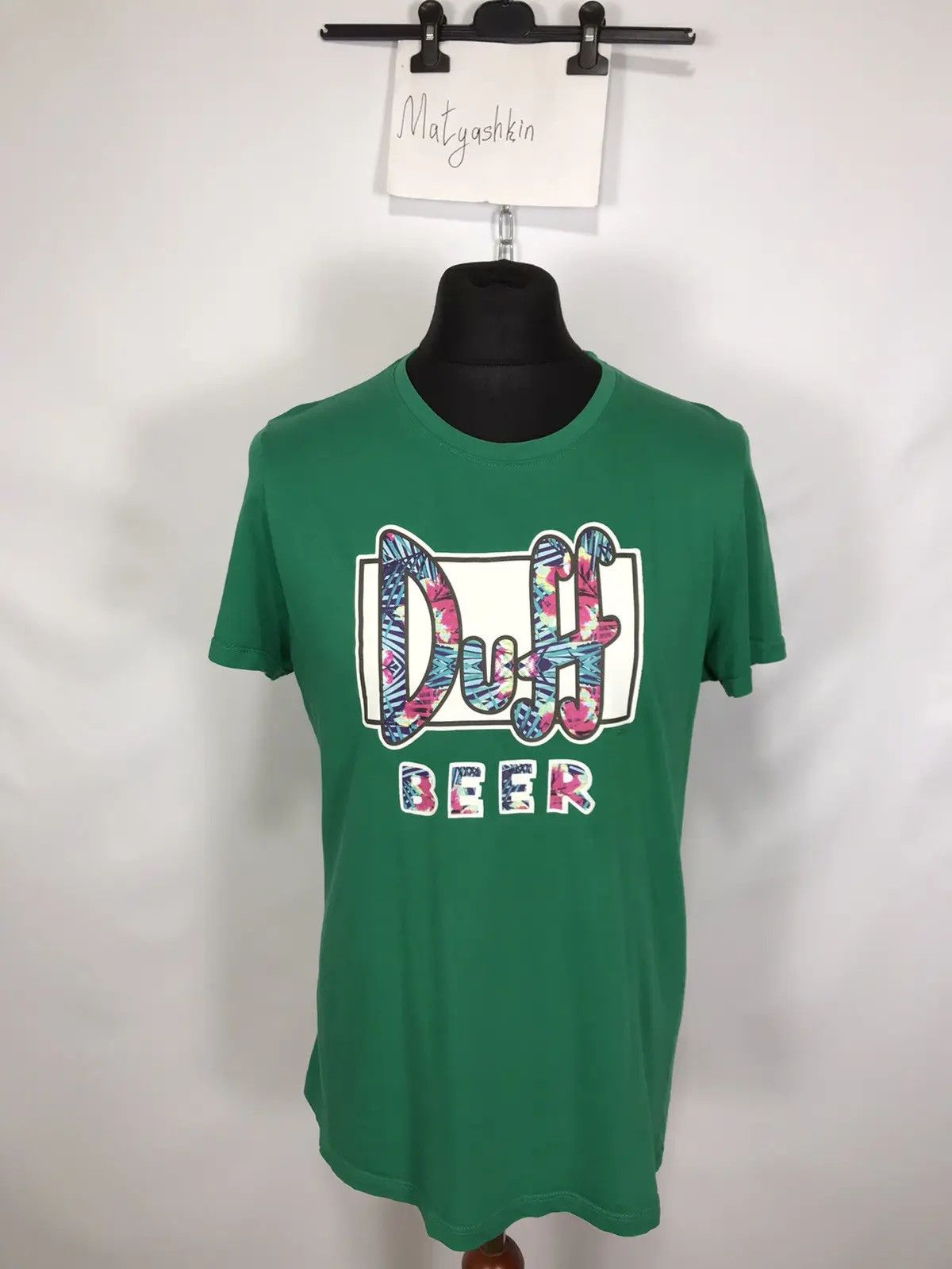 Band Tees × Cartoon Network × The Simpsons The Simpson’s t-shirt 2014 the Duff beer Size US M / EU 48-50 / 2 - 1 Thumbnail