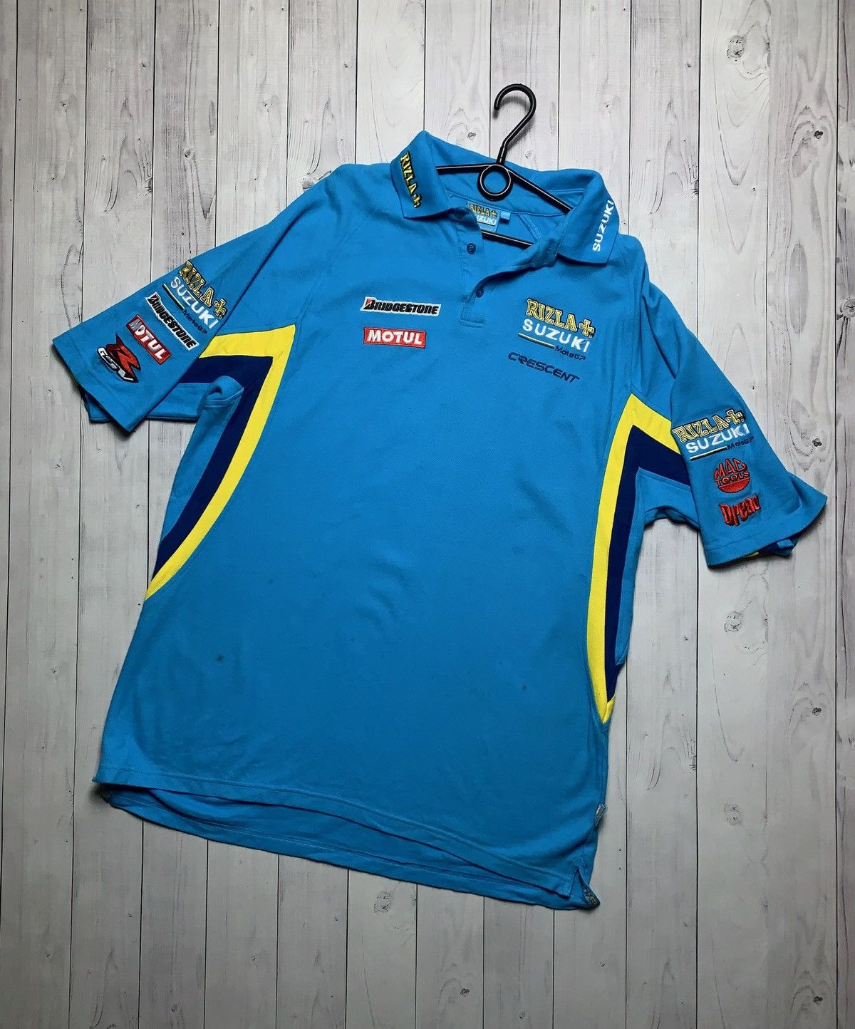 Vintage Vintage Racing Renault polo logo rare size XXXL Size US XXL / EU 58 / 5 - 1 Thumbnail