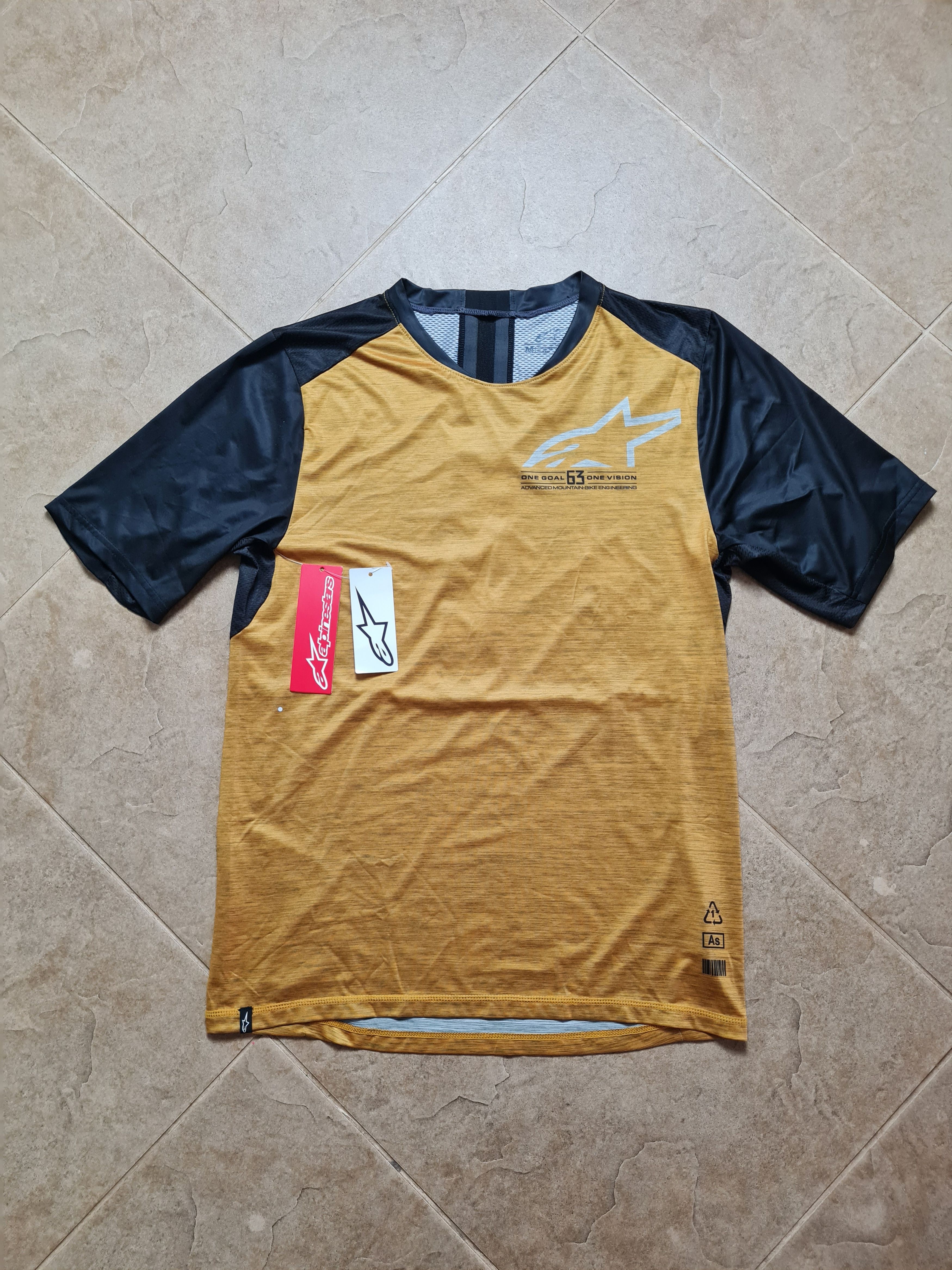 Alpinestars Alpinestars Drop 6.0 V2 Short Sleeve Jersey Tangerine-Black Size US M / EU 48-50 / 2 - 8 Thumbnail