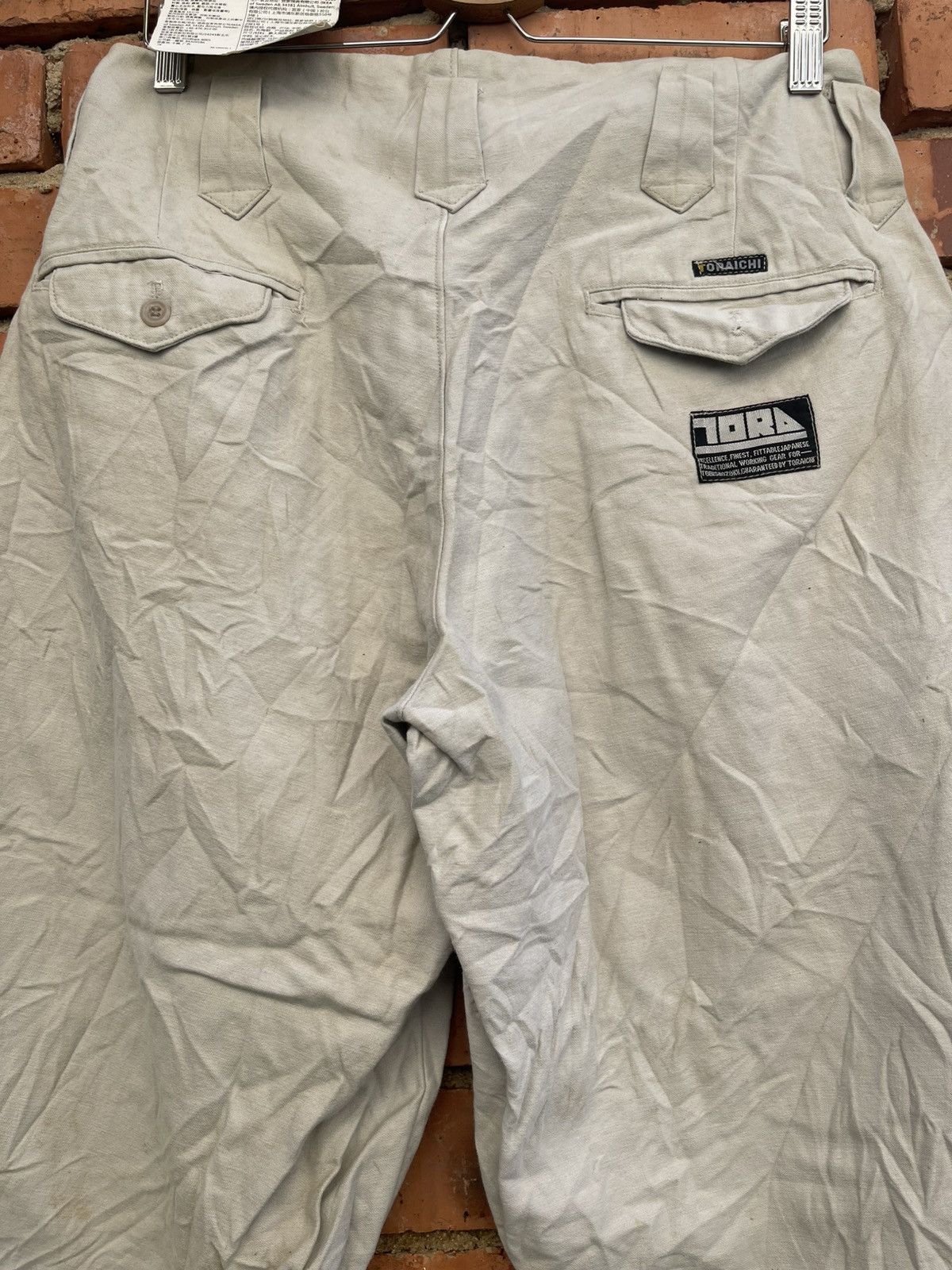 Japanese Brand Rare* Vintage Tobi Slacks Workwear Pants From Japan Size US 31 - 9 Thumbnail