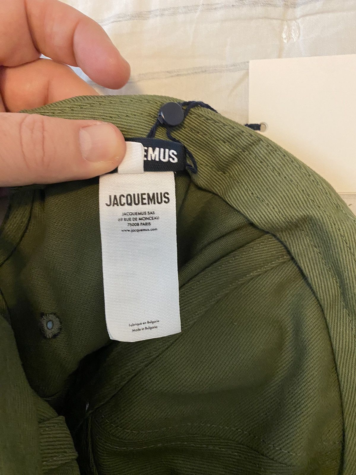 Jacquemus JACQUEMUS Les Classiques La Casquette Green Cap NWT Size ONE SIZE - 13 Thumbnail