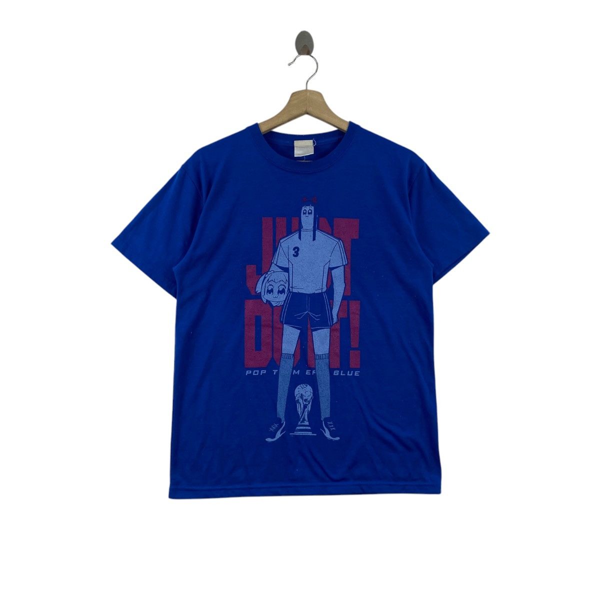 Japanese Brand POP TEAM EPIC Japanese Webcomic World Cup Theme Print Blue Size US M / EU 48-50 / 2 - 1 Thumbnail