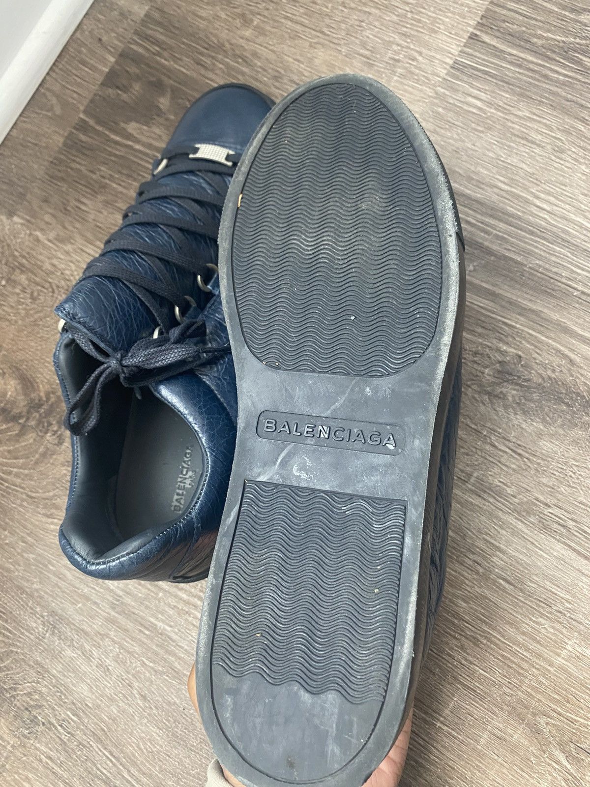 Balenciaga Balenciaga Arenas blue Size US 8 / EU 41 - 6 Thumbnail