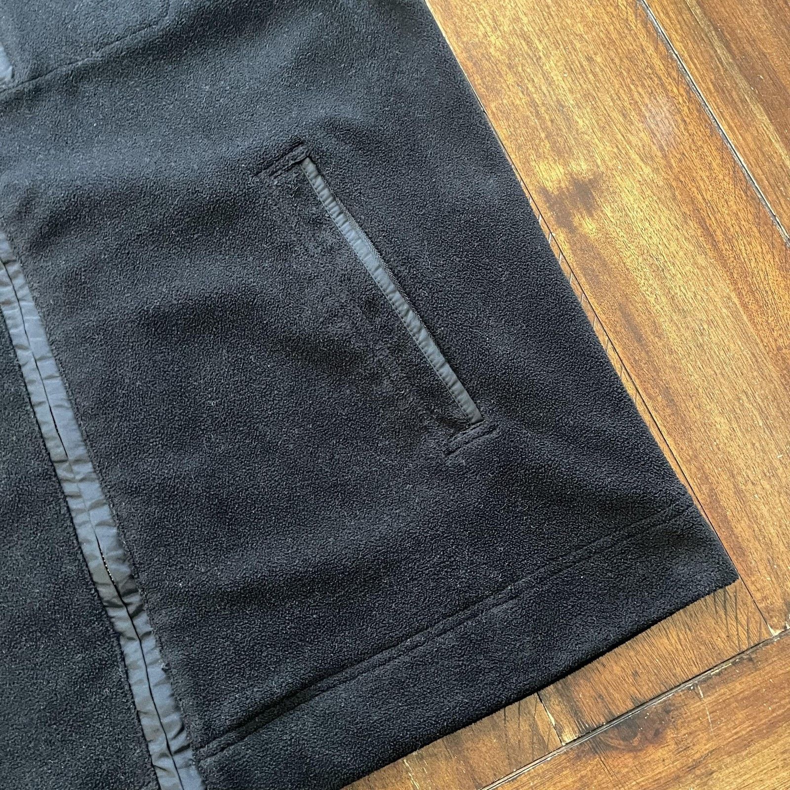 Banana Republic Banana Republic Vest Mens Large Black Mock Neck Lined Casual Size US L / EU 52-54 / 3 - 5 Thumbnail