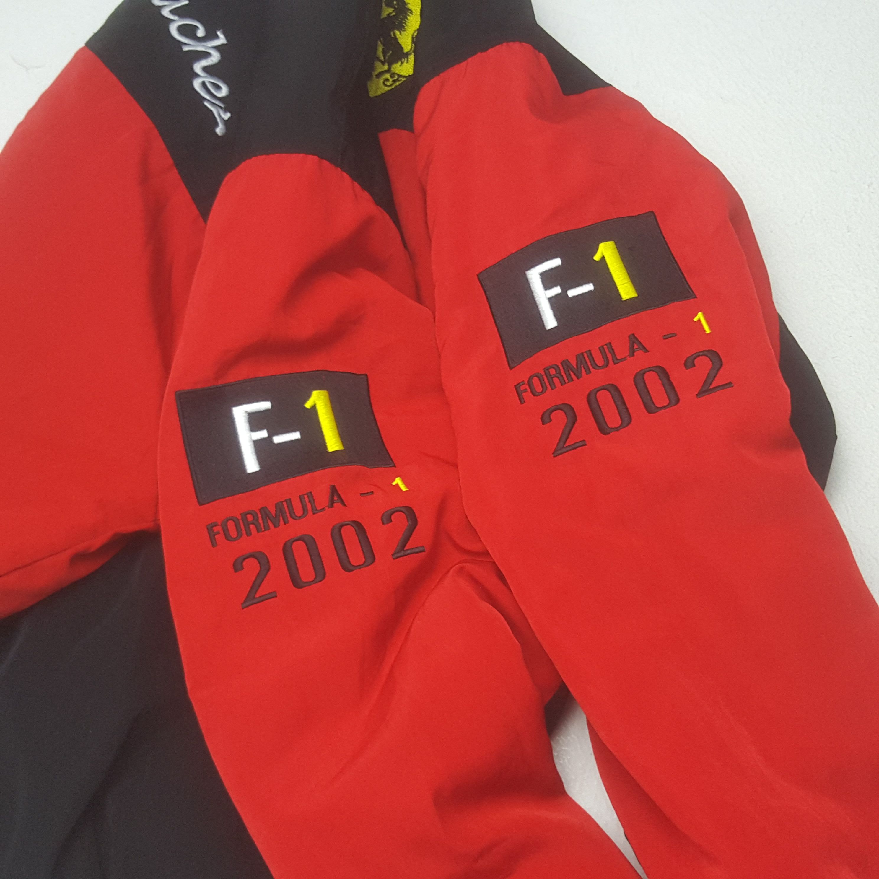 Ferrari × Vintage Vintage Ferrari Micheal Schumacher Formula1 Racing Jacket Size US L / EU 52-54 / 3 - 8 Thumbnail